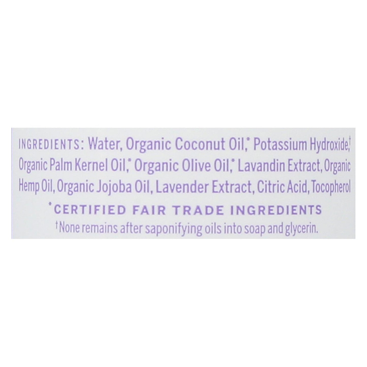 Dr. Bronner's - Castile Liquid Sp Lanvdr - 1 Each-8 FZ