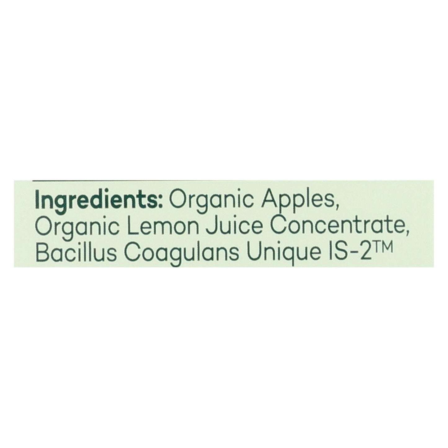North Coast Organic Apple Sauce + Probiotics - Case of 6 - 4/3.2 OZ
