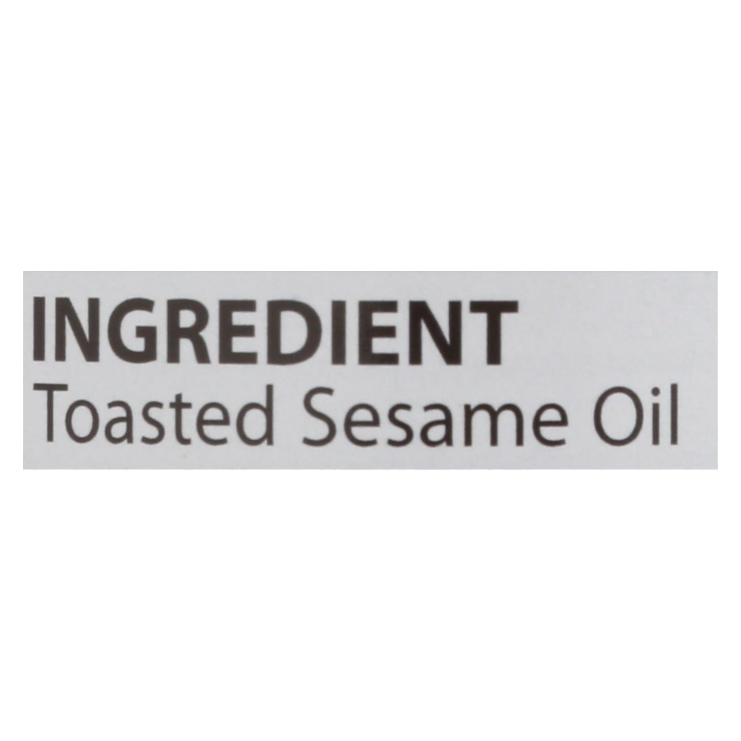 Eden Foods Sesame Oil - Toasted - 5 oz - case of 12