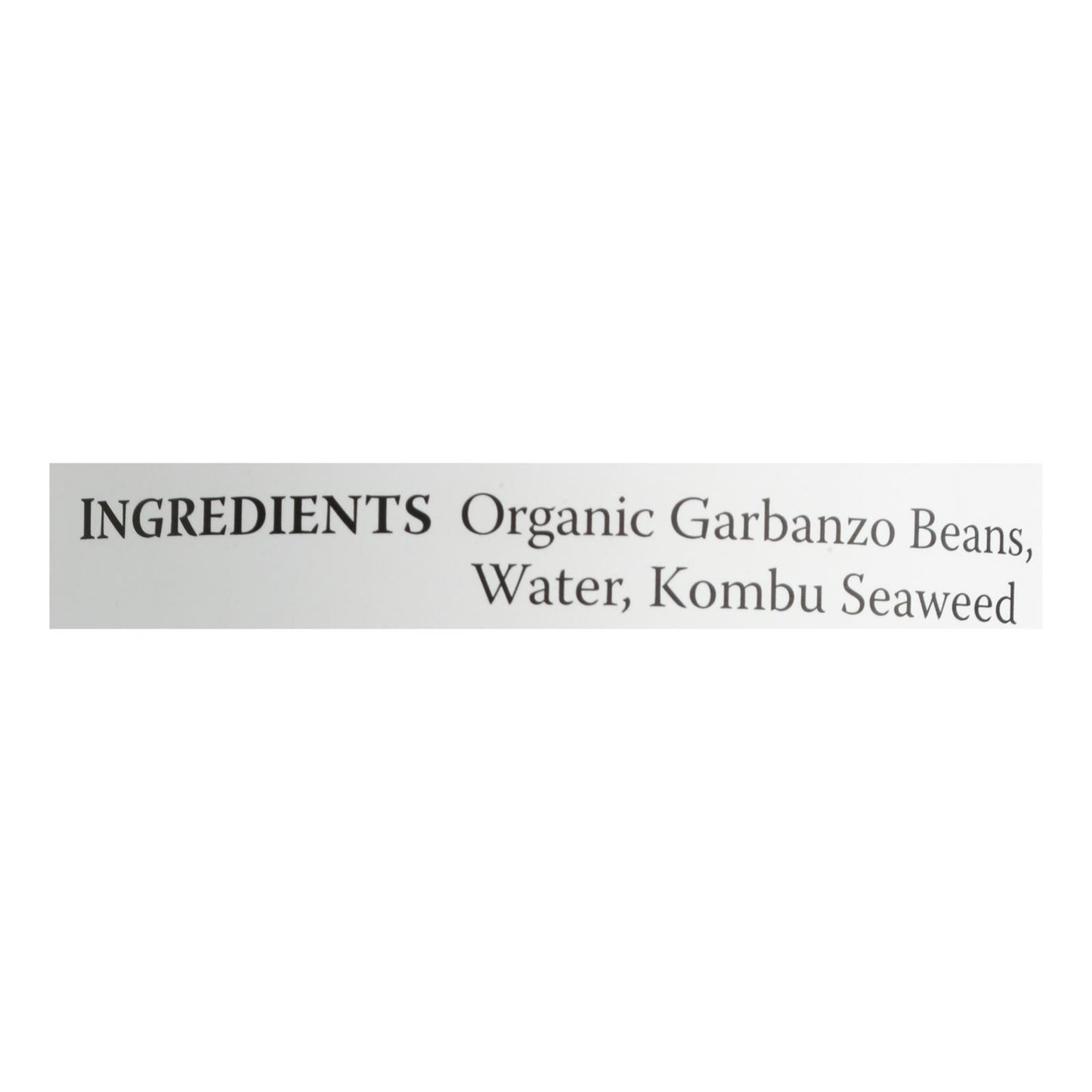 Eden Foods Organic Garbanzo Beans - Case of 12 - 29 oz.