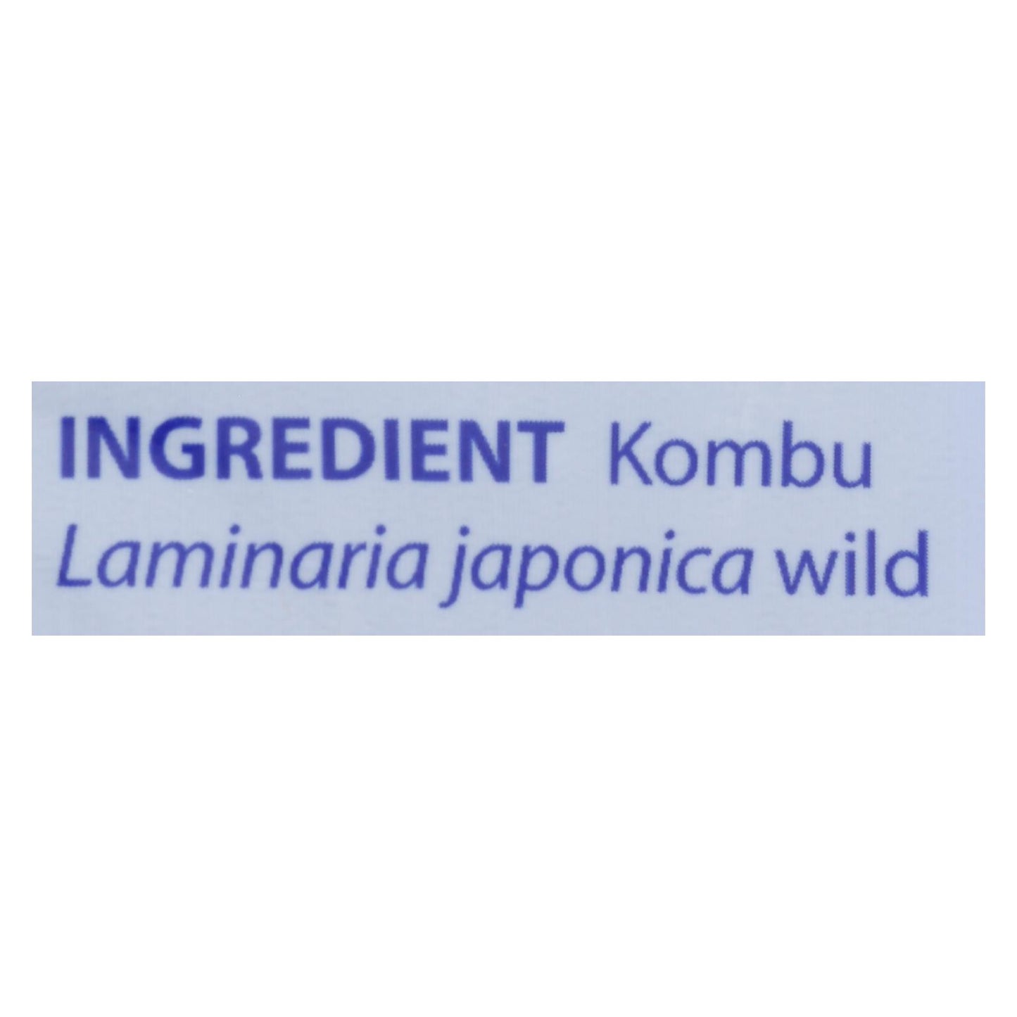 Eden Foods Kombu - Sea Vegetable - Wild Hand Harvested - 2.1 oz - Case of 6