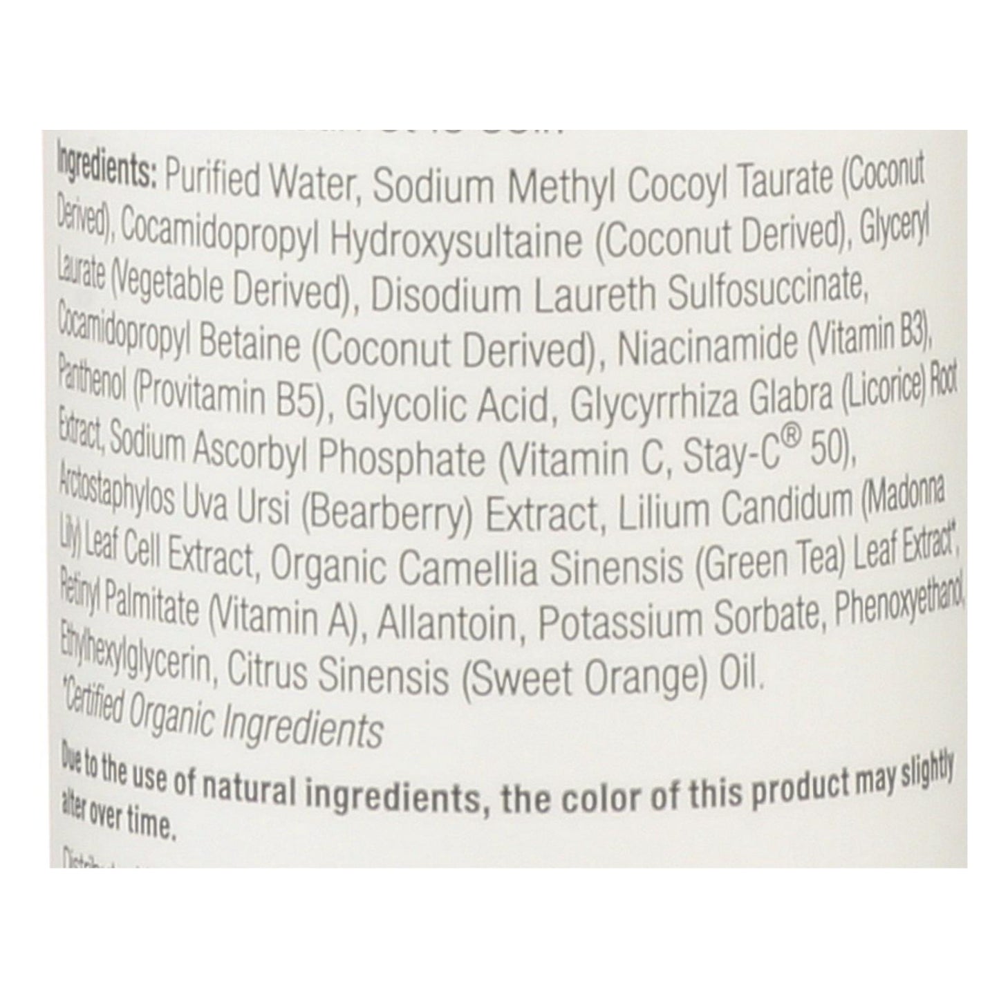 Derma E - Evenly Radiant Cleanser - 6 fl oz.