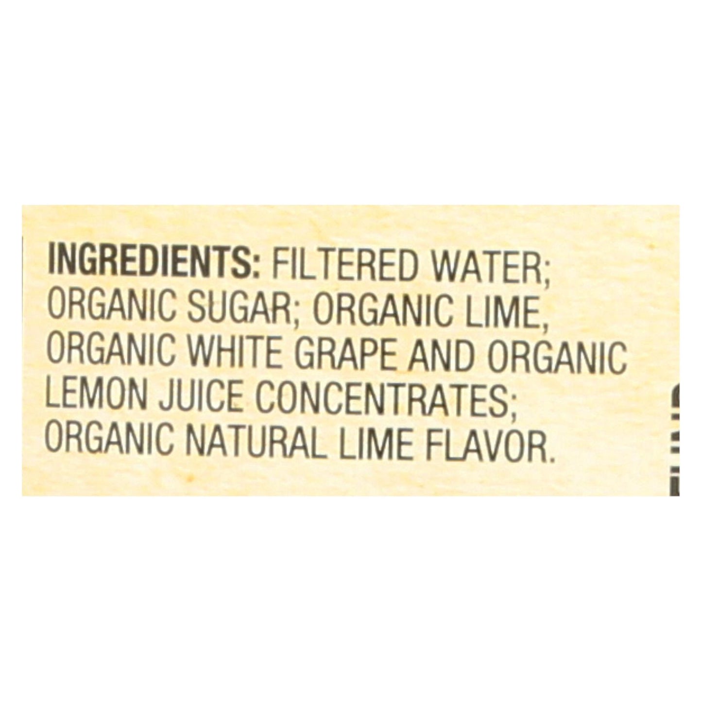 Santa Cruz Organic Juice - Limeade - Case of 12 - 32 Fl oz.