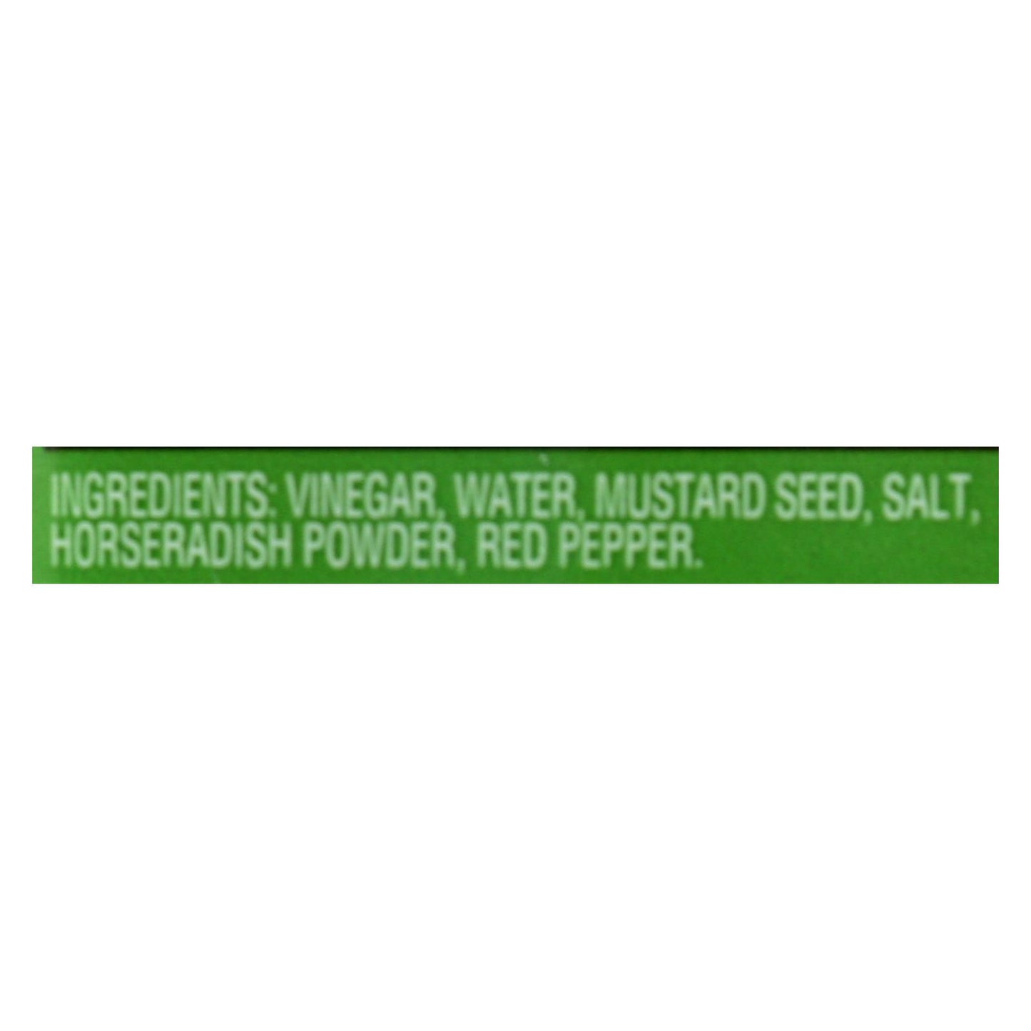 Koop's Mustard Horseradish - Case of 12 - 12 oz.
