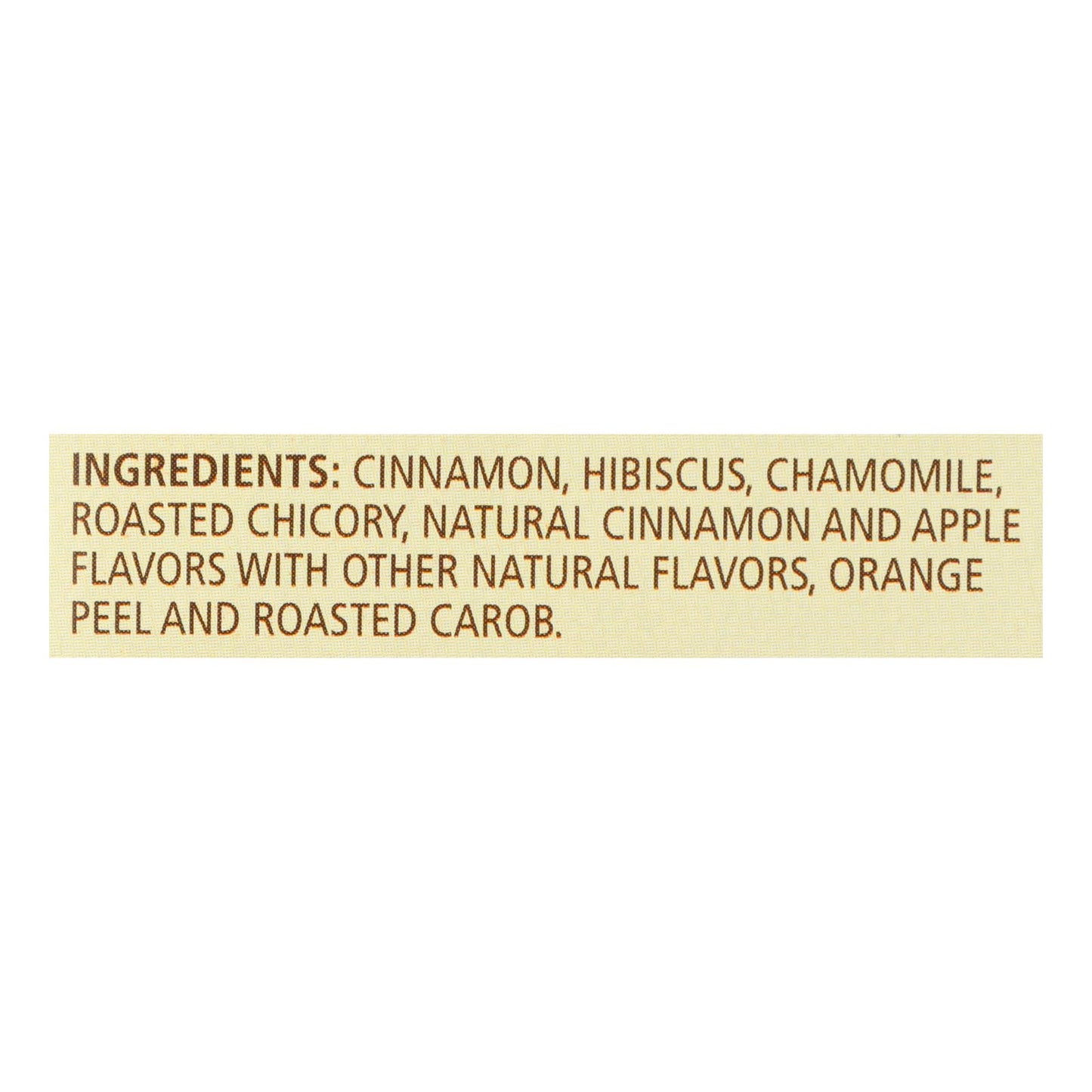 Celestial Seasonings Herbal Tea Caffeine Free Cinnamon Apple Spice - 20 Tea Bags - Case of 6