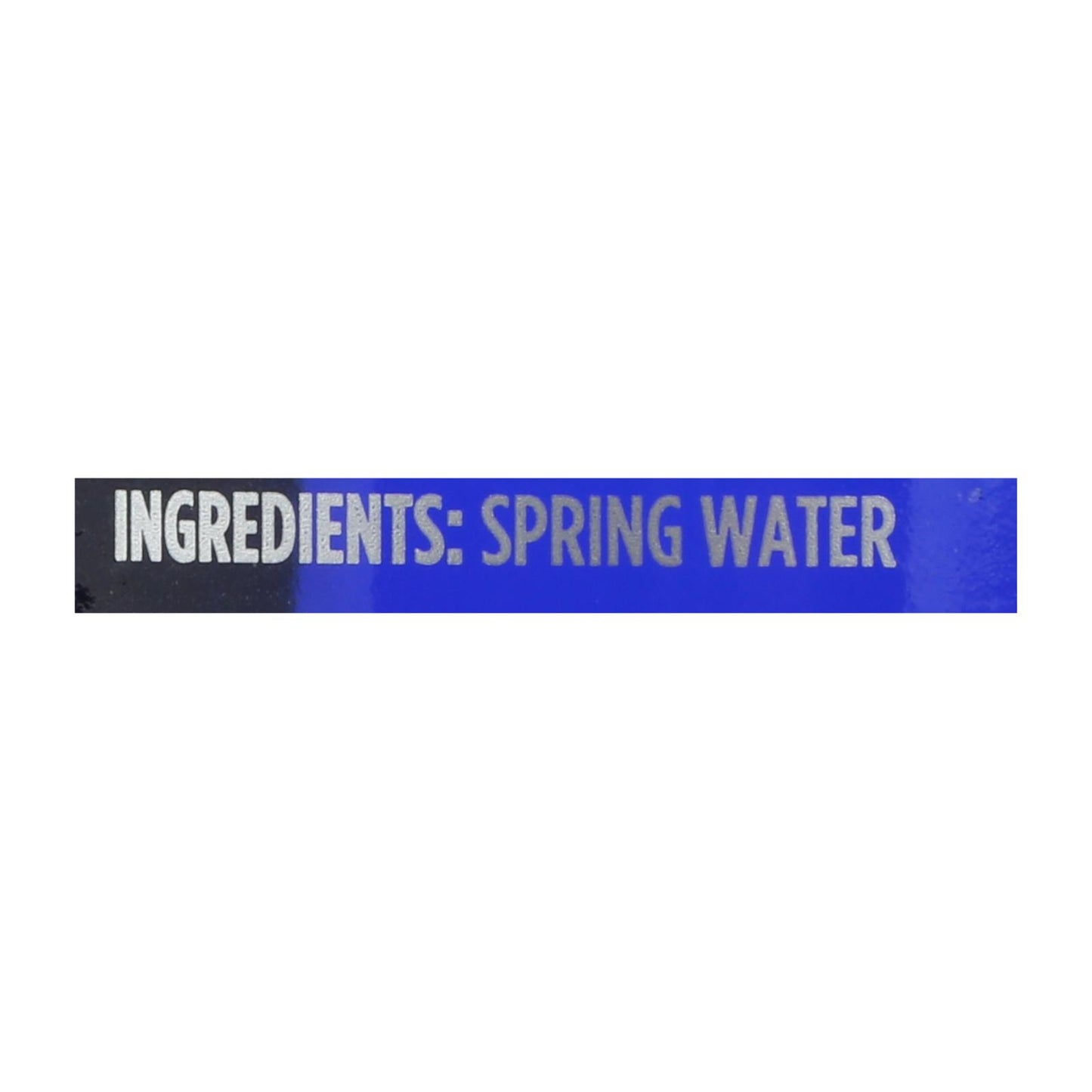 Saratoga Natural Still Spring Water - Case of 24 - 12 FZ