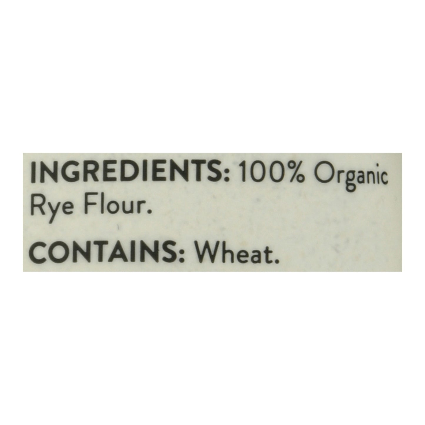 King Arthur Baking Company - Flour Organic Rye - Case of 4-48 OZ