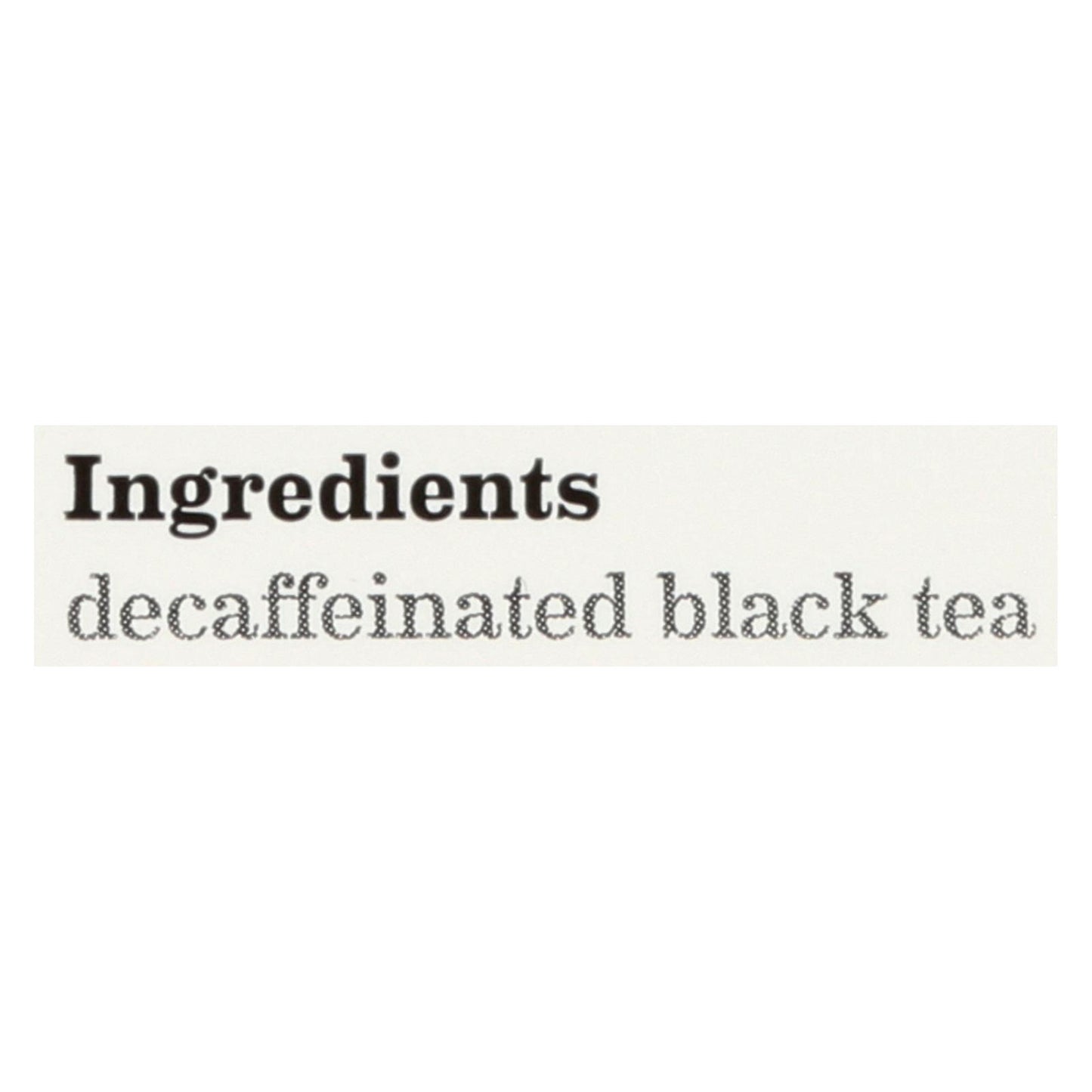 Bigelow Tea English Teatime Decaffeinated Black Tea - Case of 6 - 20 Bags