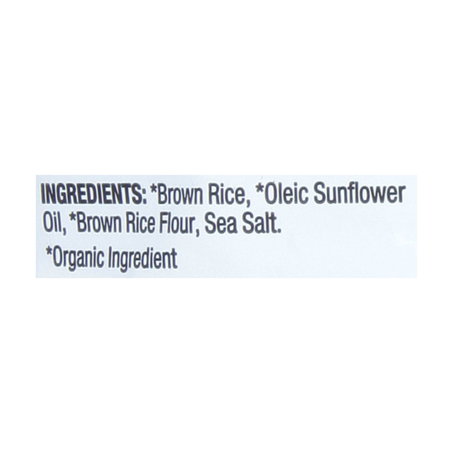 Lundberg Family Farms - Rice Ck Mini Sea Salt - Case of 6-5 OZ