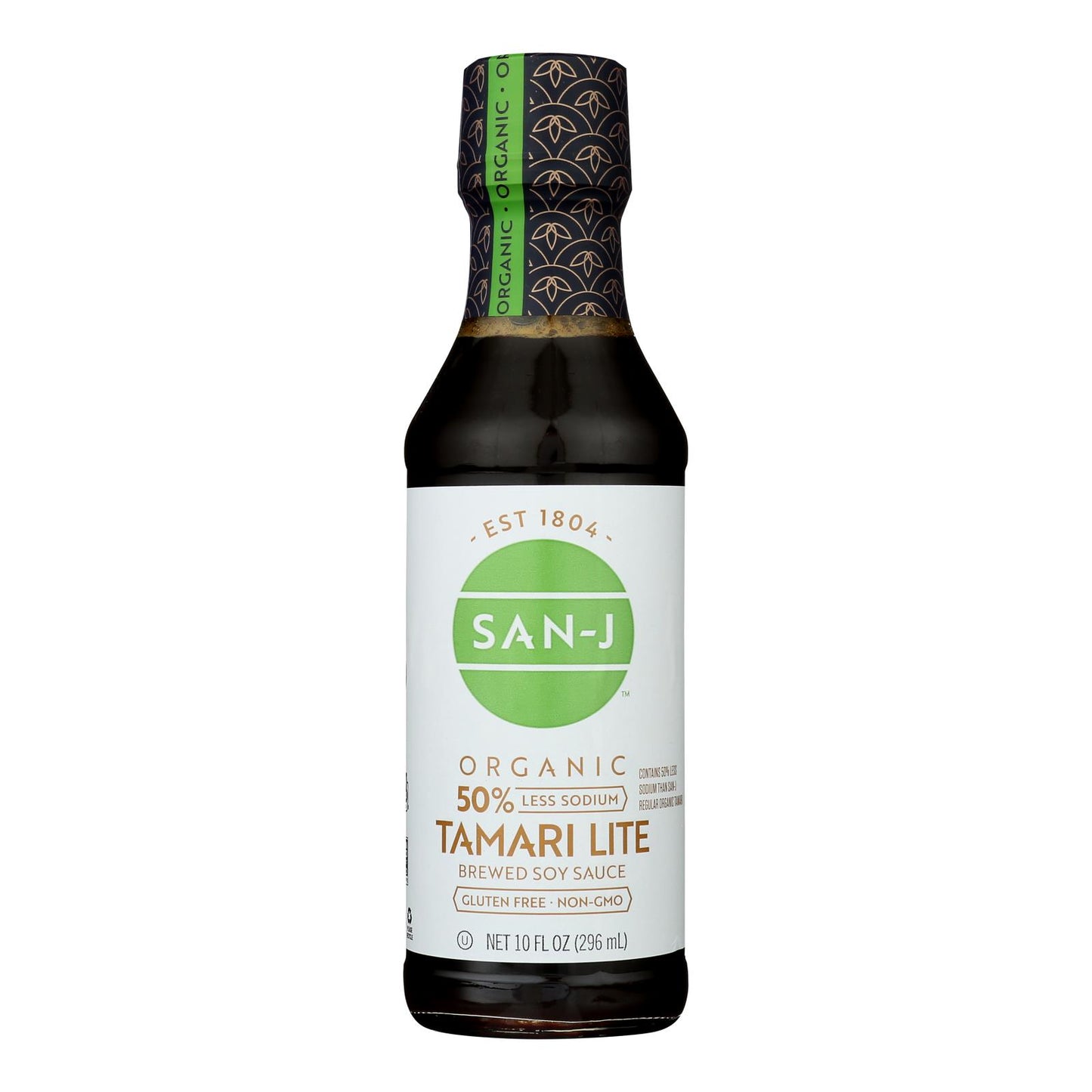 San-j - Tamari Soy Sauce Lte Ls - Case of 6-10 FZ