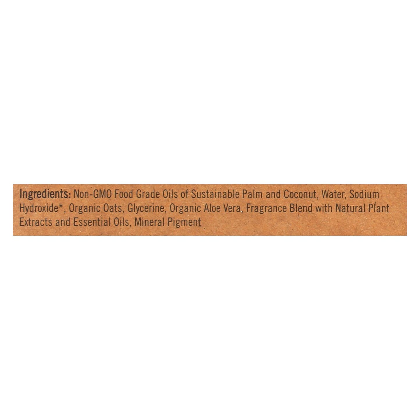 Sappo Hill Soapworks Bar Soap - Glycerine Creme - Aloe Oatmeal - 3.5 oz - Case of 12