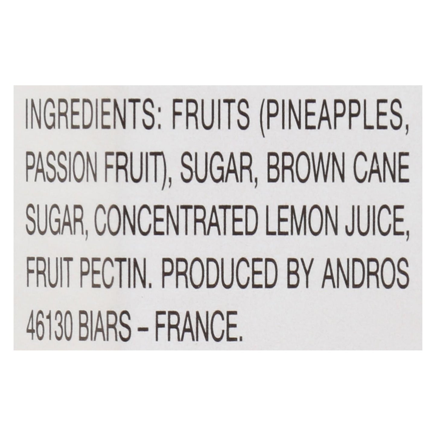 Bonne Maman - Preserves Pineap Pasn - Case of 6-13 OZ
