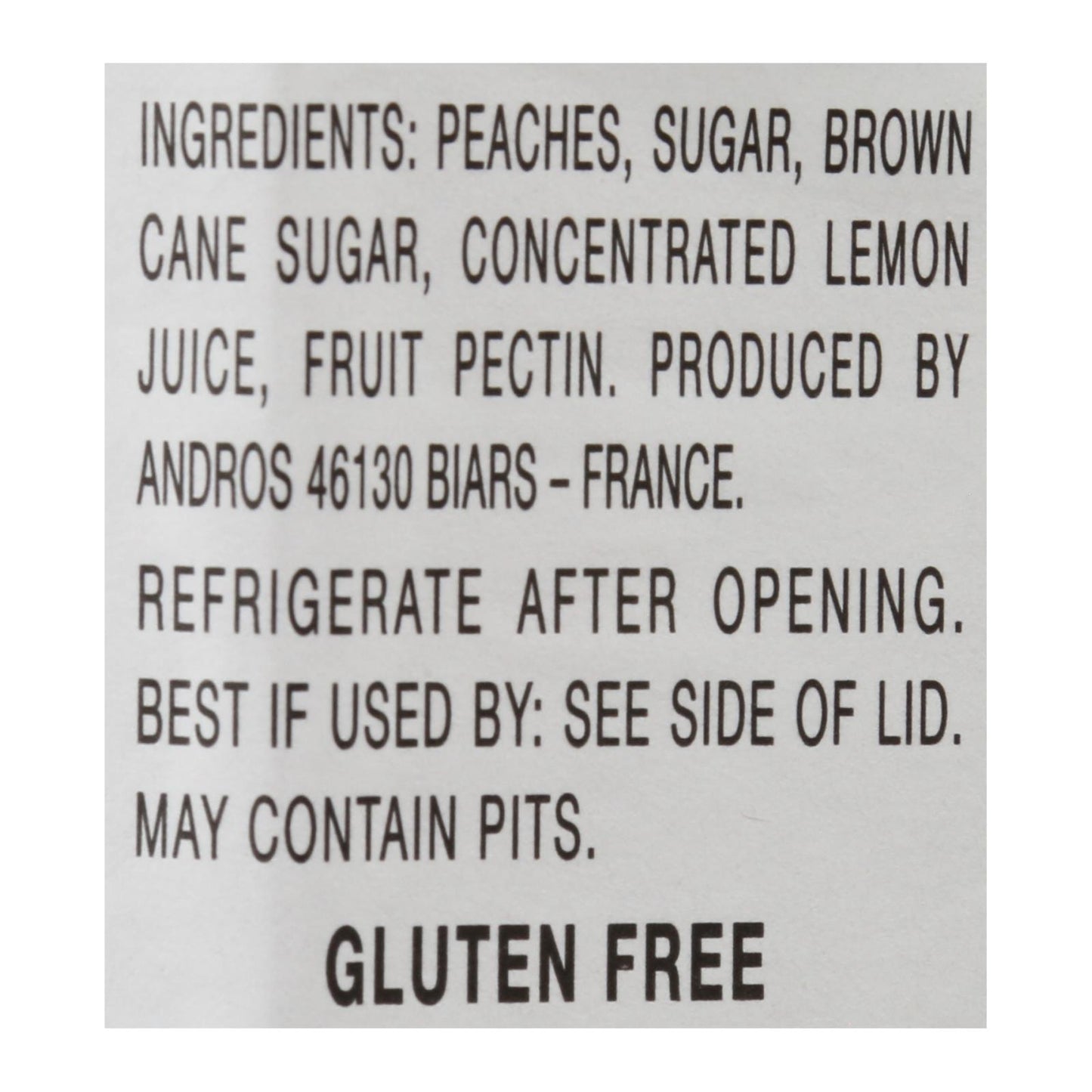 Bonne Maman - Conserve - Peach - Case of 6 - 13 oz.