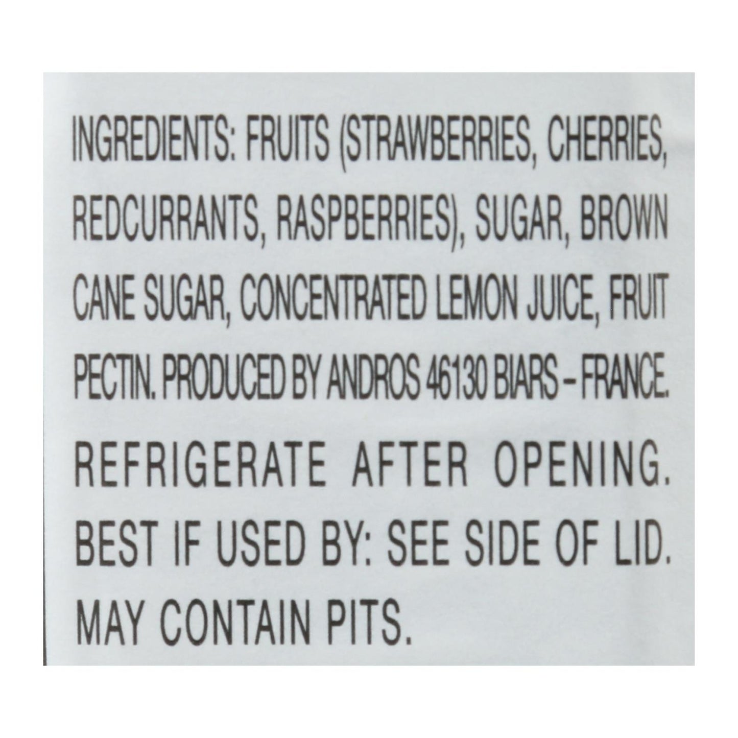 Bonne Maman - Conserve - Four Fruit - Case of 6 - 13 oz.