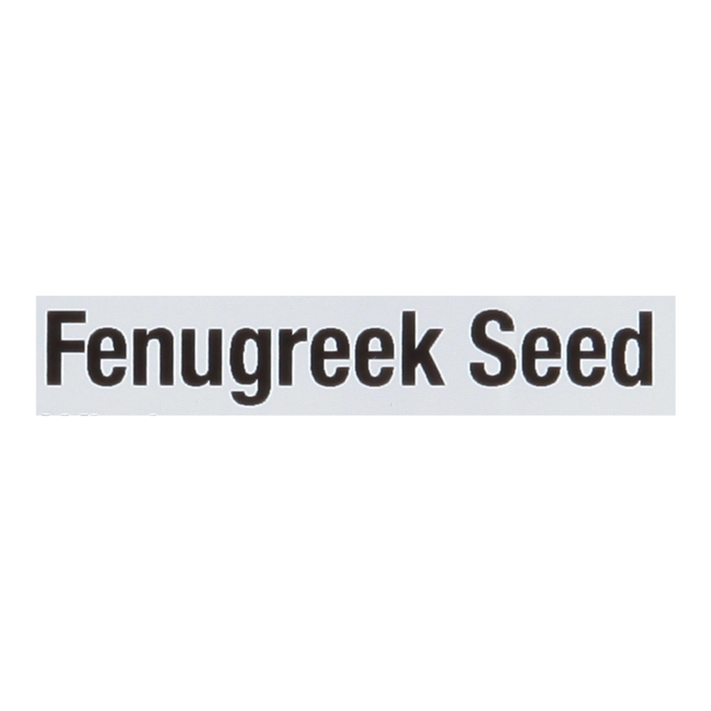 Frontier Herb Fenugreek Seed Organic Whole - Single Bulk Item - 1LB