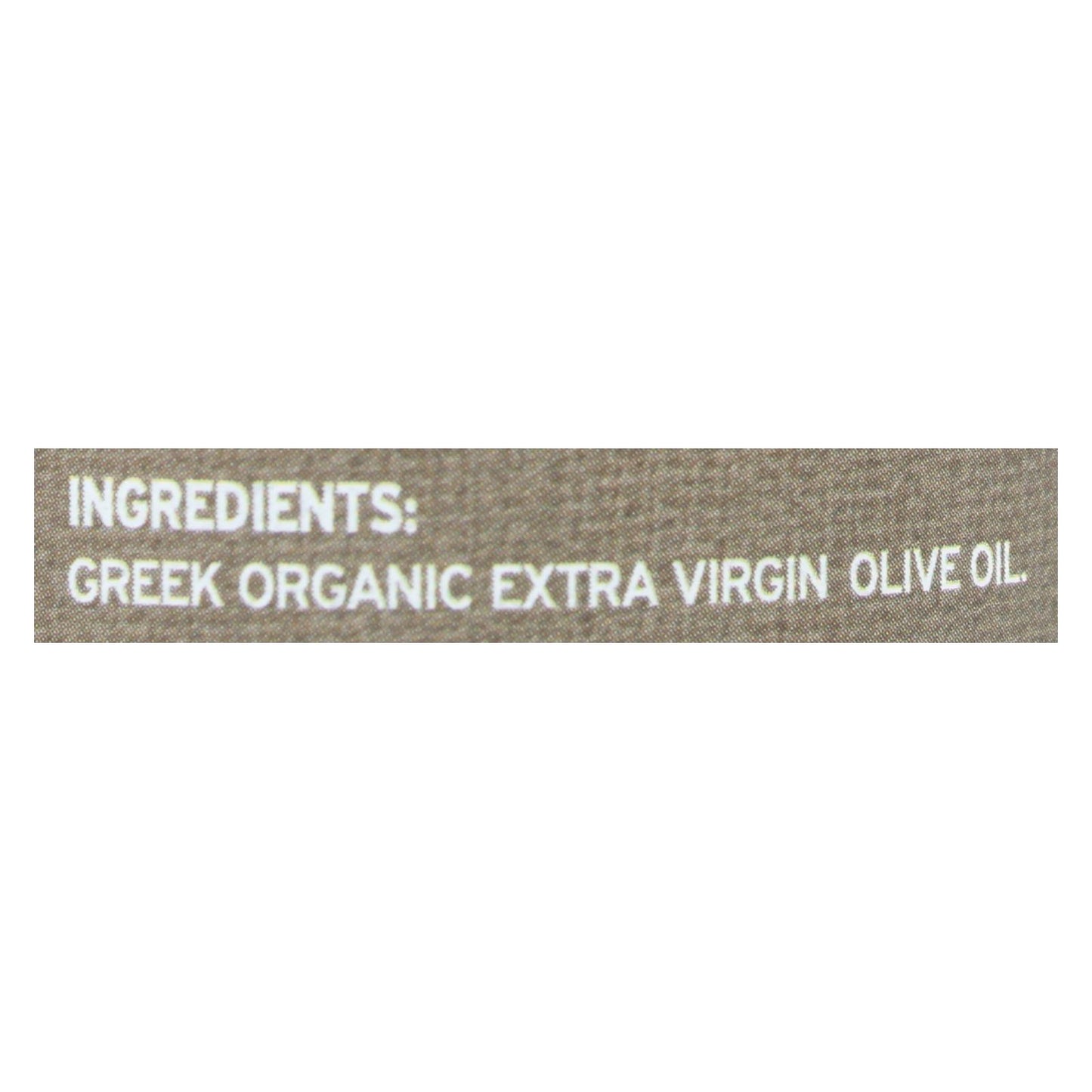 Gaea Olive Oil - Organic - Extra Virgin - 17 oz - case of 6