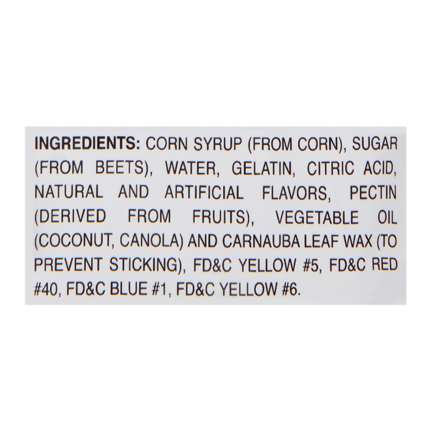 Albanese 12 Flavor Gummi Bears - Case of 4 - 5 LB