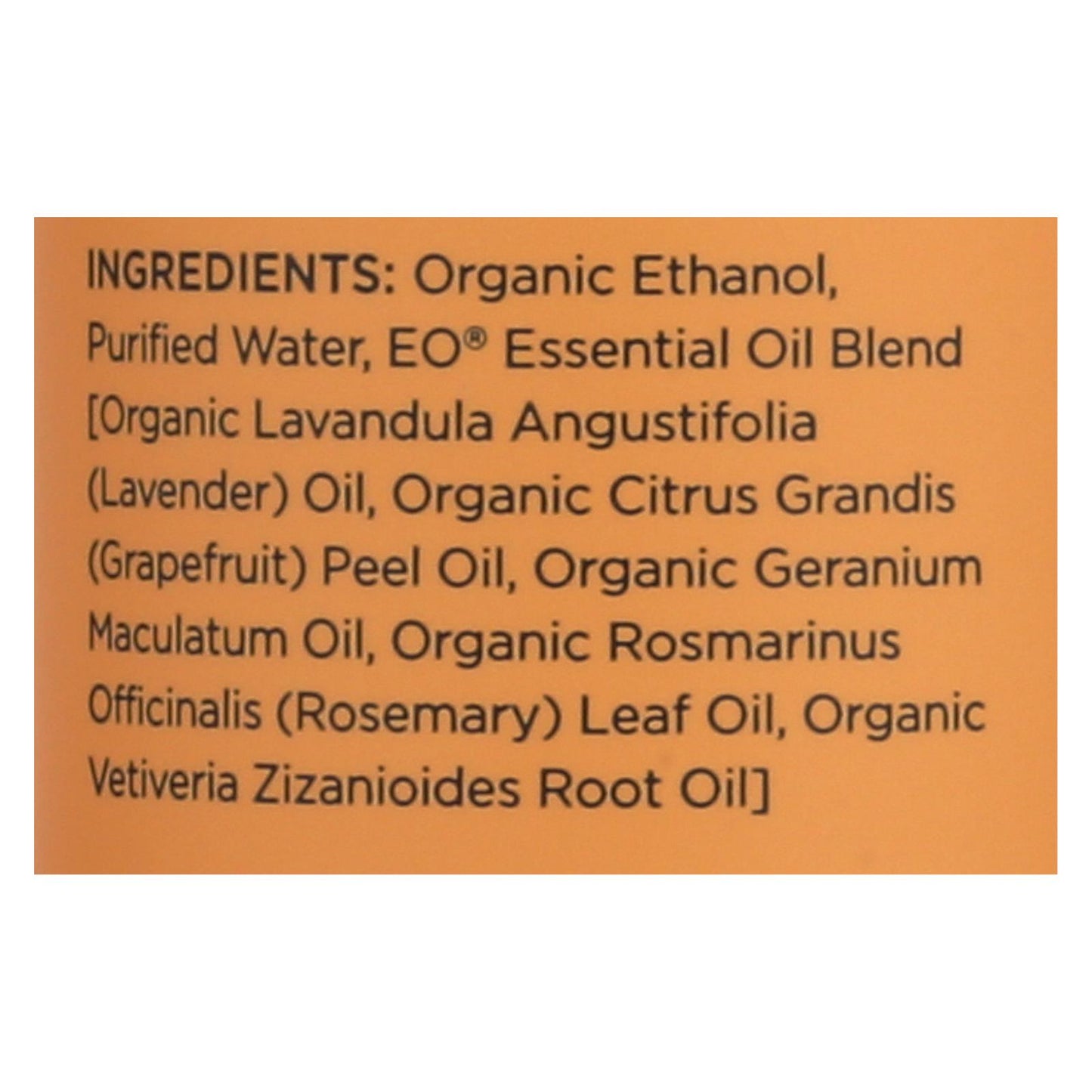 EO Products - Organic Deodorant Spray Citrus - 4 fl oz