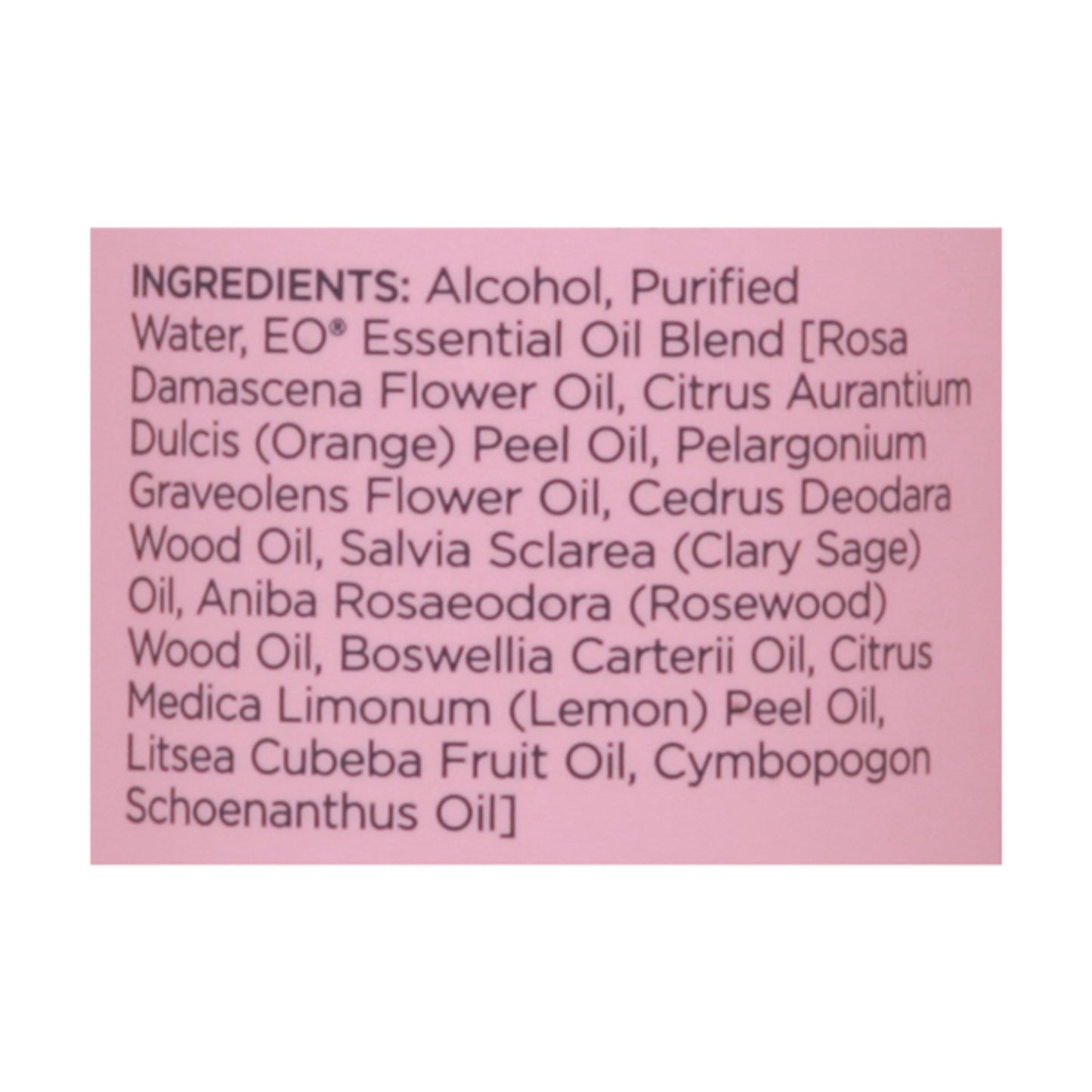 Eo Products - Deodorant Spry Rose Lemon - 1 Each-4 FZ