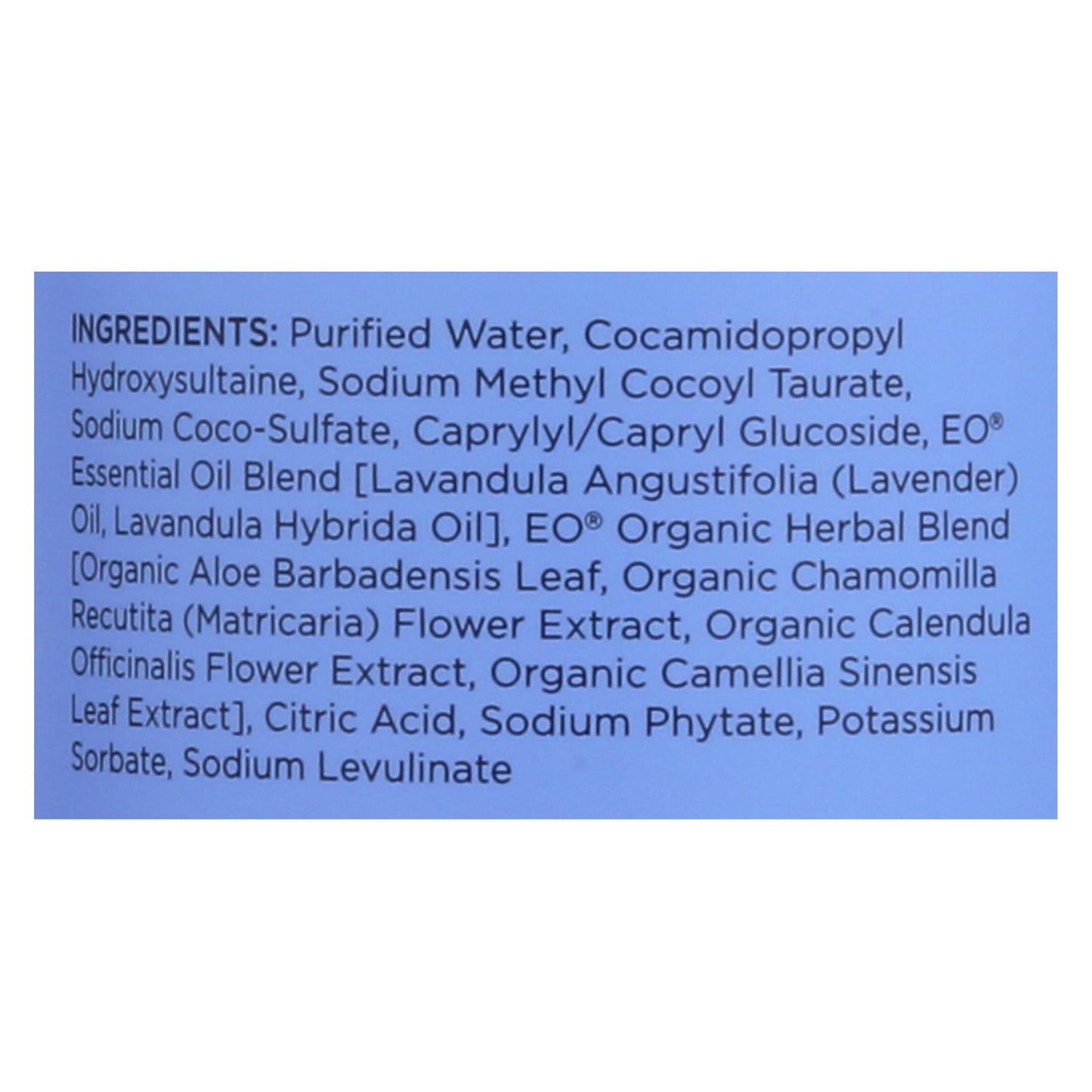 EO Products - Liquid Hand Soap French Lavender - 12 fl oz