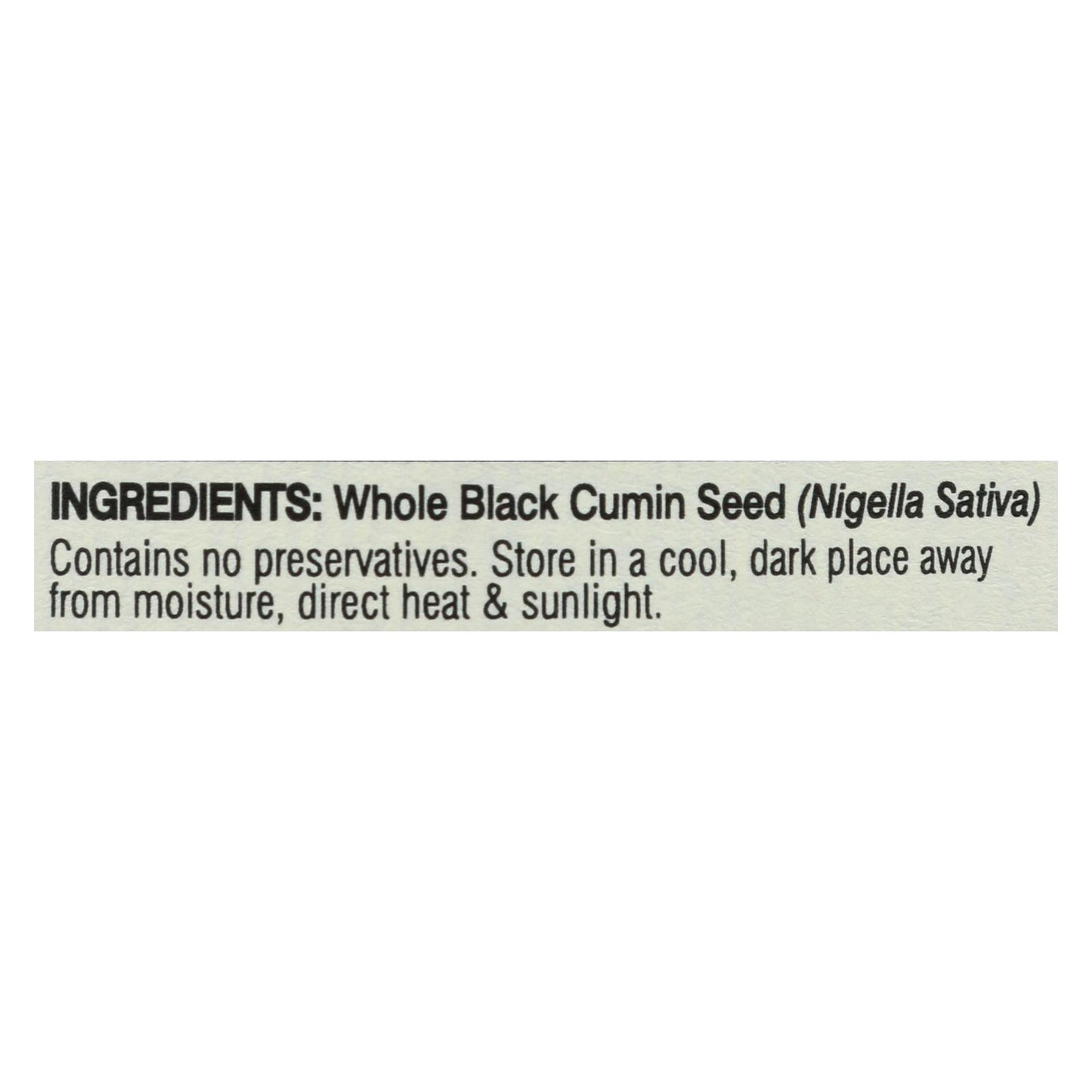Amazing Herbs - Black Seed Whole Seed - 16 oz