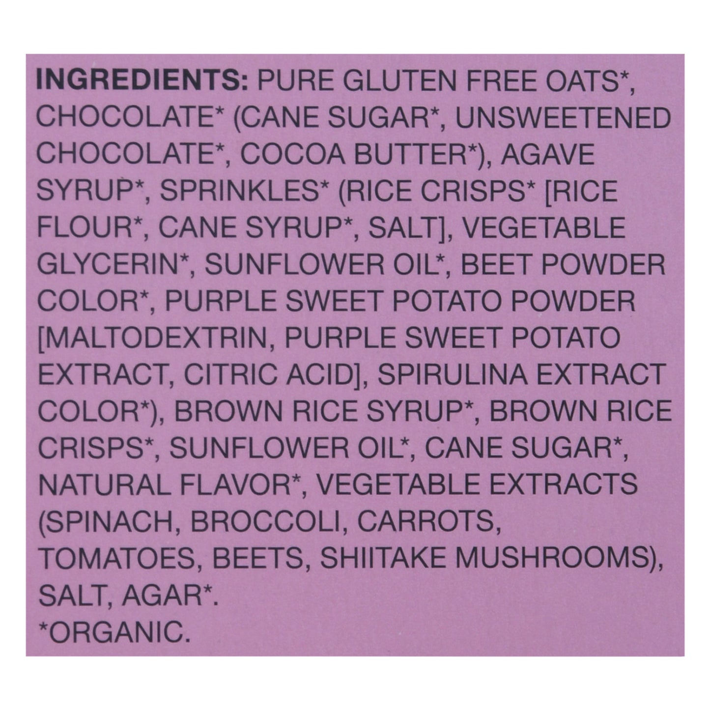 Made Good, Organic Granola Bar Chocolate Drizzled Birthday Cake, Case Of 6, 5/.85 oz