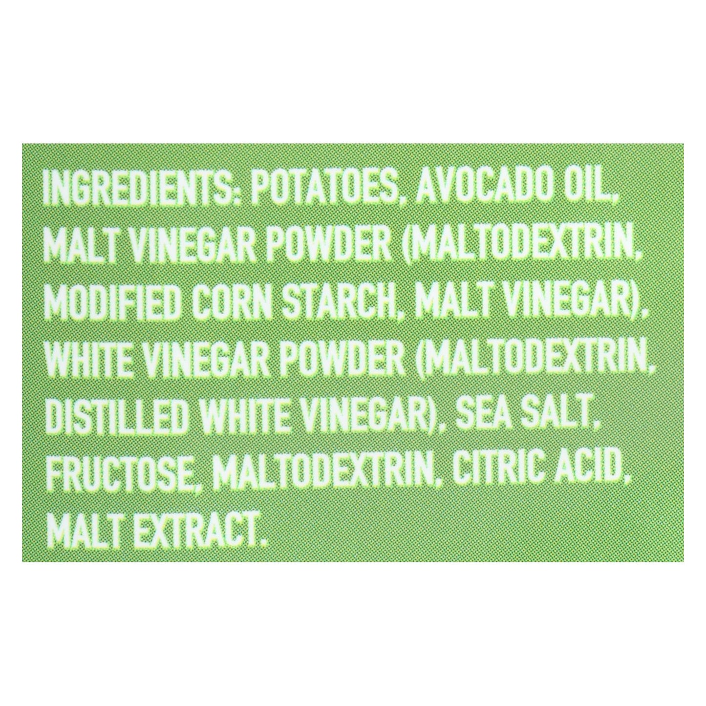 Boulder Canyon, Kettle Chips Malt Vinegar & Sea Salt, Case Of 12, 5.25 oz
