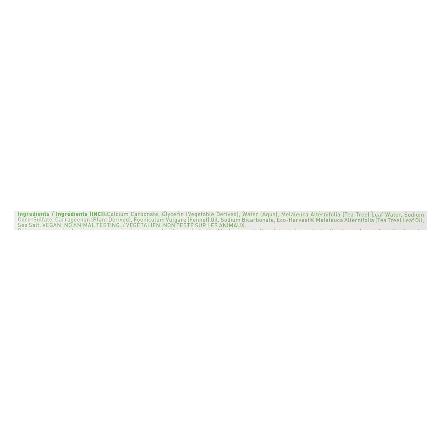Desert Essence - Natural Tea Tree Oil Toothpaste Fennel - 6.4 oz