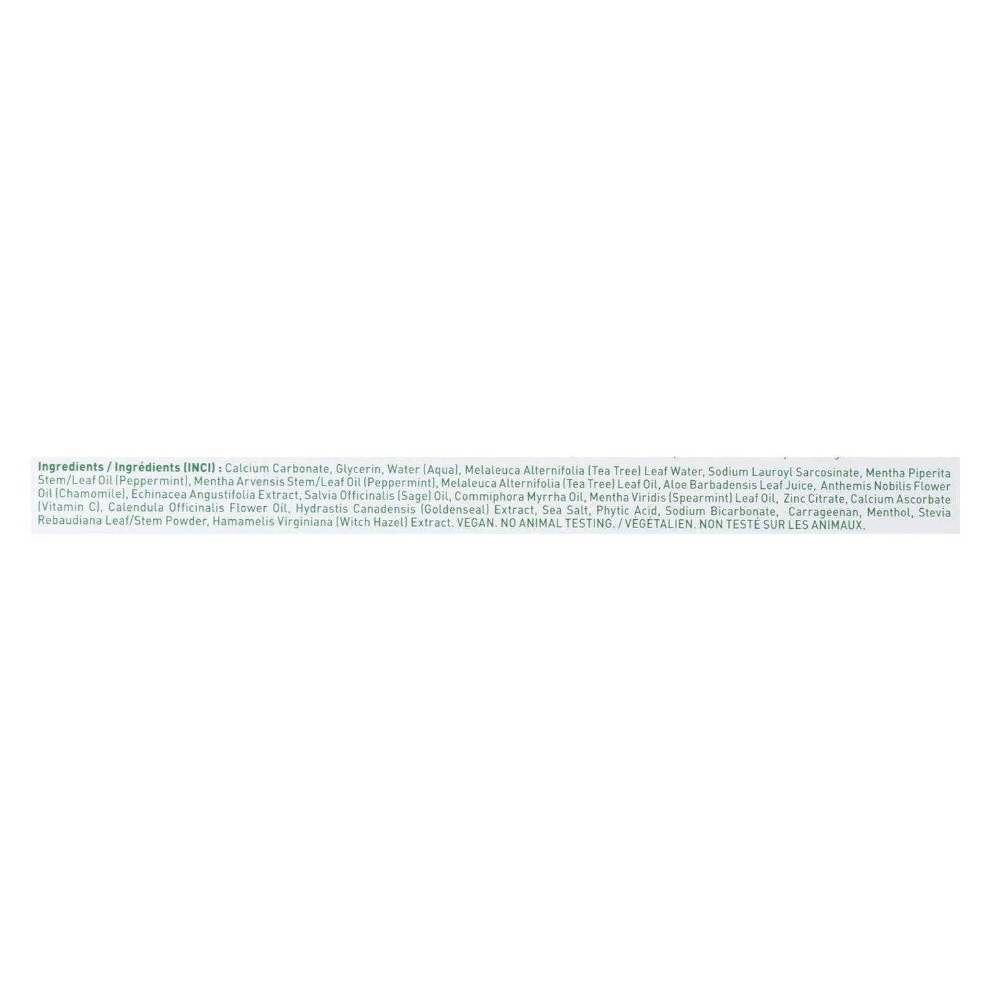 Desert Essence - Toothpaste - Tea Tree U/Care Mint - 6.25 oz
