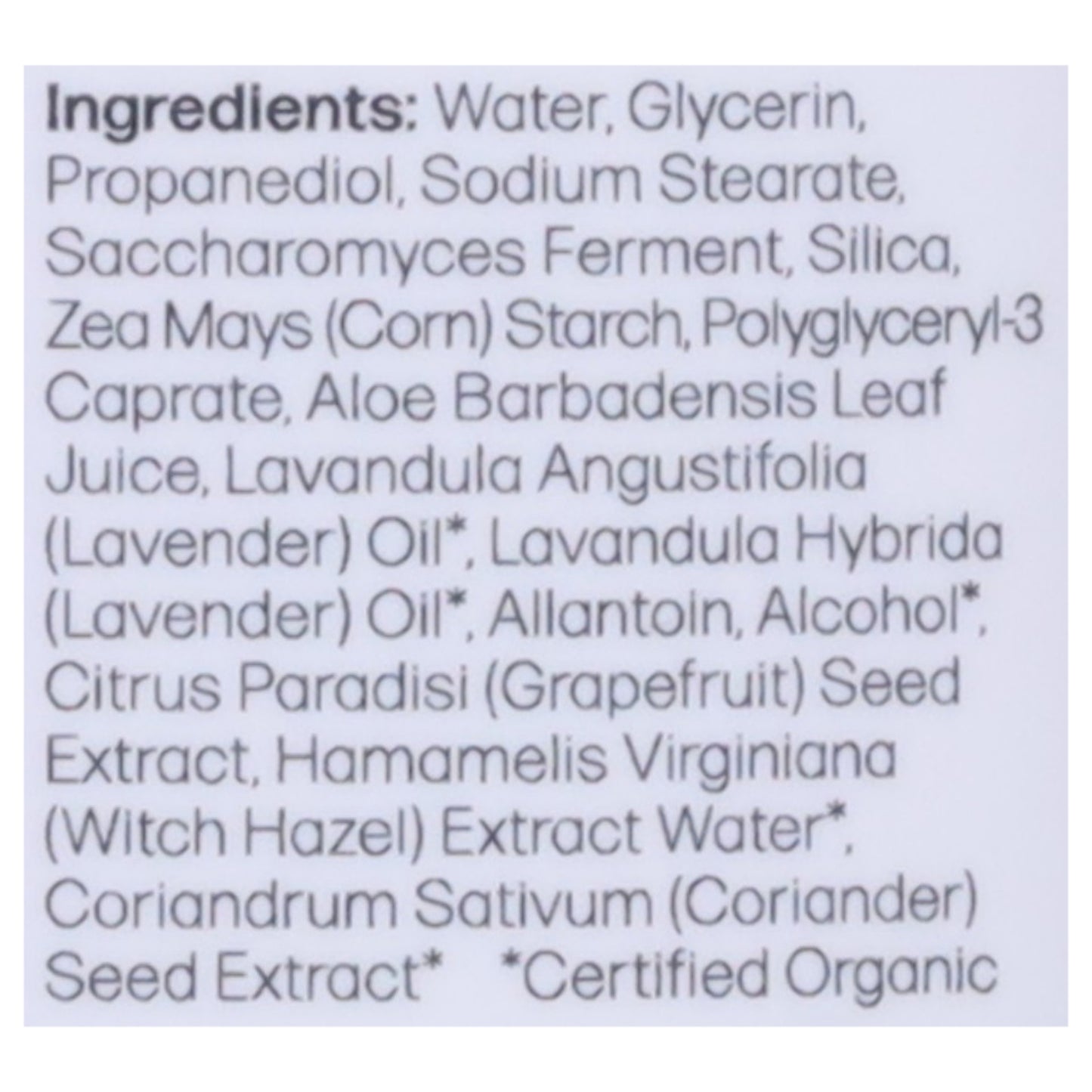 Lafe's Natural Body Care Natural and Organic Deodorant Stick - Lavender - 2.5 oz