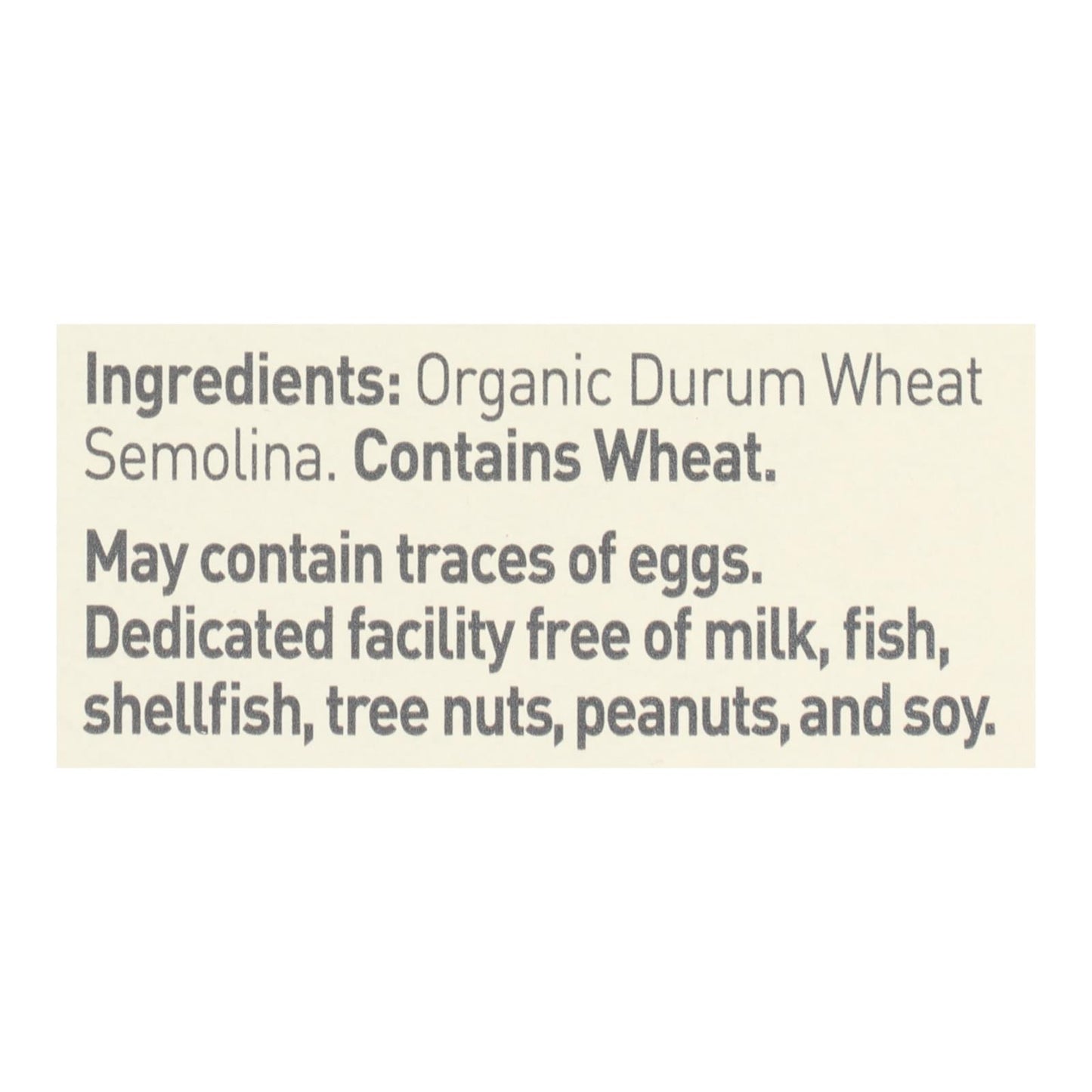 Bionaturae Pasta - Organic - 100 Percent Durum Semolina - Fusilli - 16 oz - case of 12