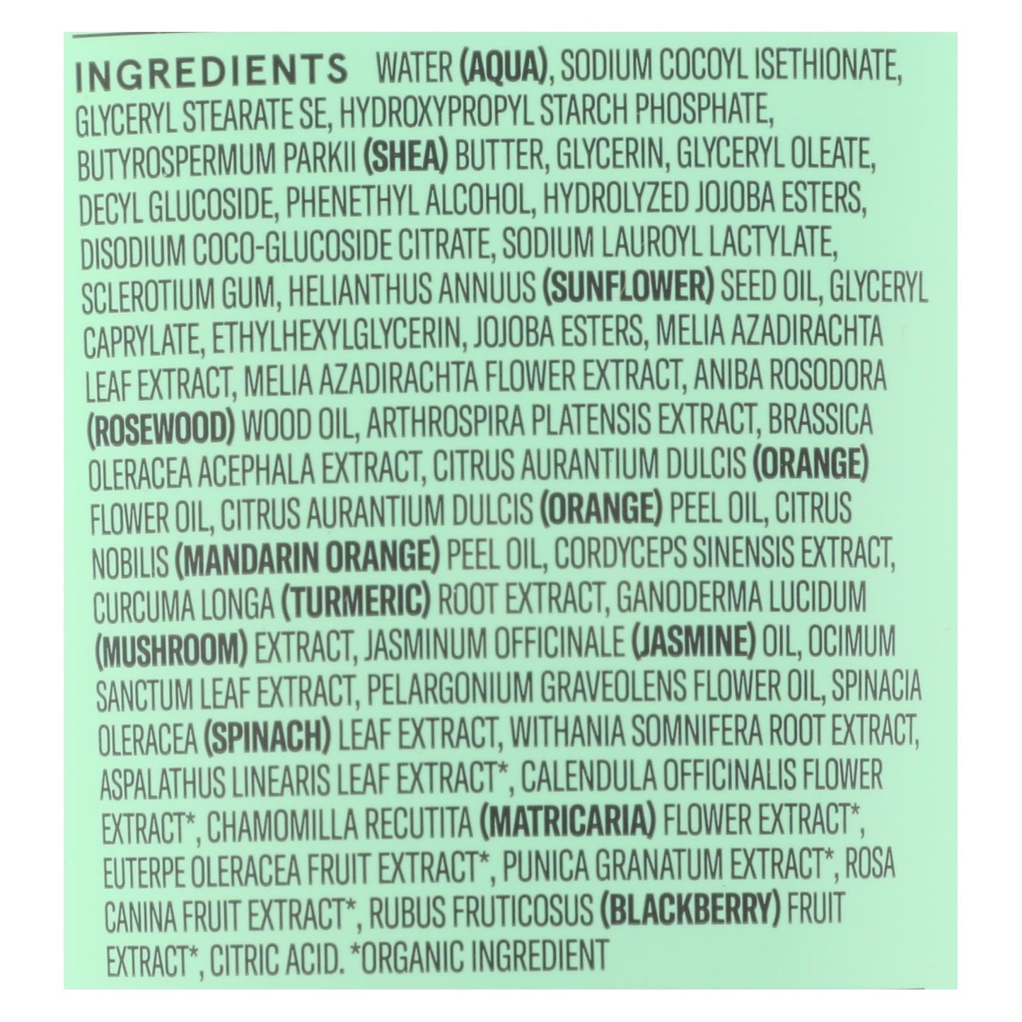 Acure - Cleanser Ultra Hydrt Green Juice - 1 Each-4 FZ