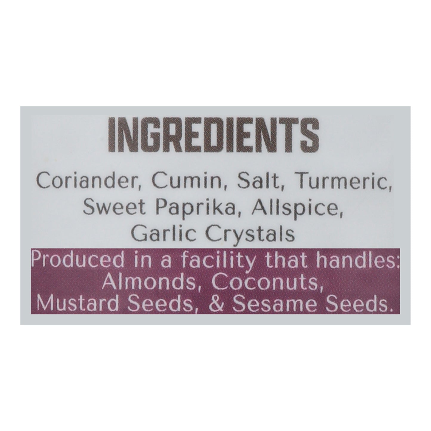 Pereg - Mixed Spices Shawarma - Case of 6-4.25 OZ