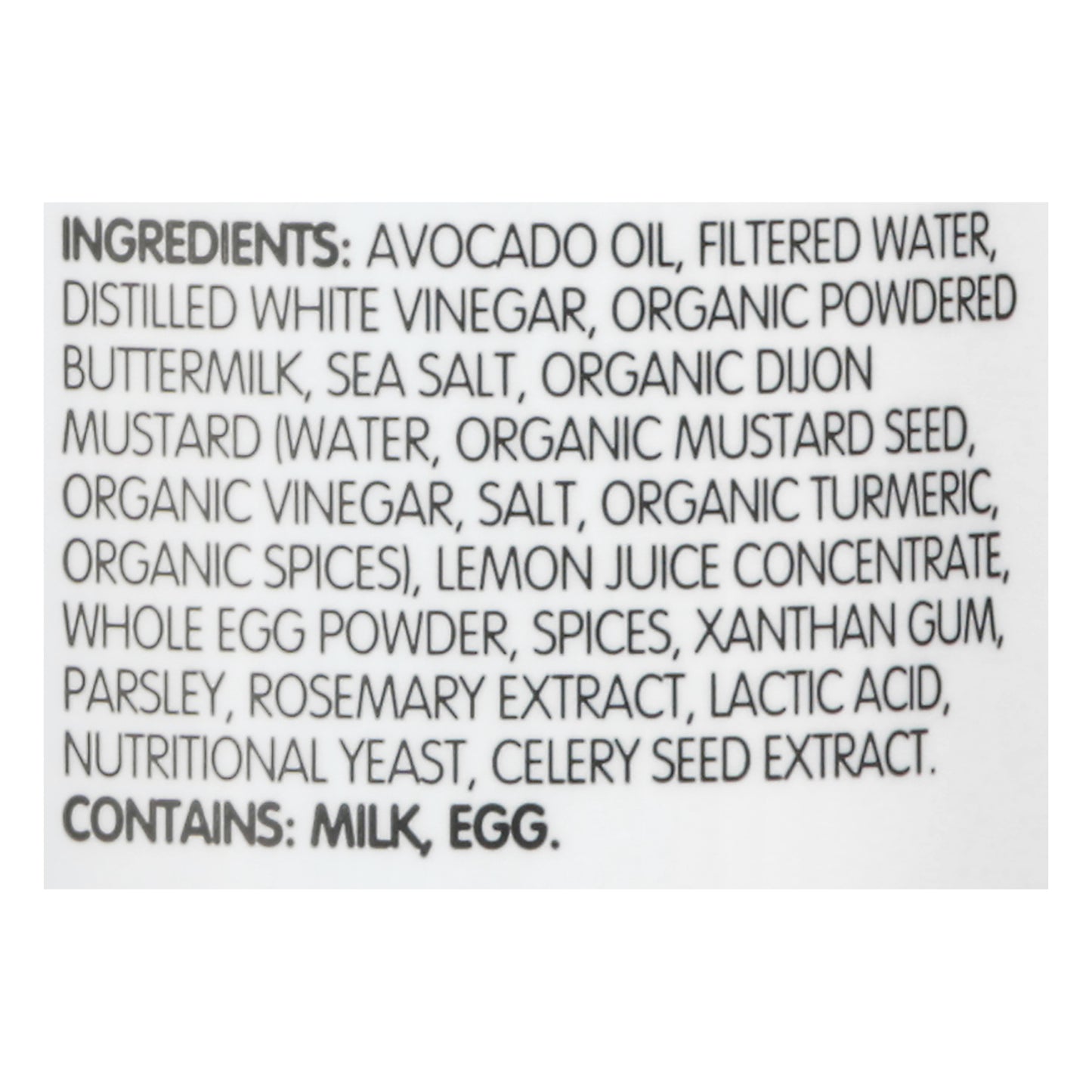 Chosen Foods - Dressing/mrnd Ranch - Case of 6-8 FZ