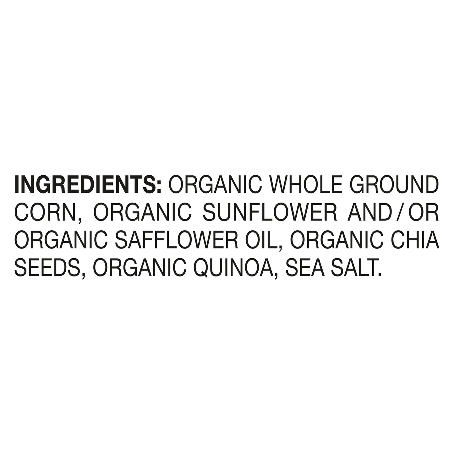Late July Snacks - Tort Chip Chia Quinoa - Case of 9-10.1 OZ