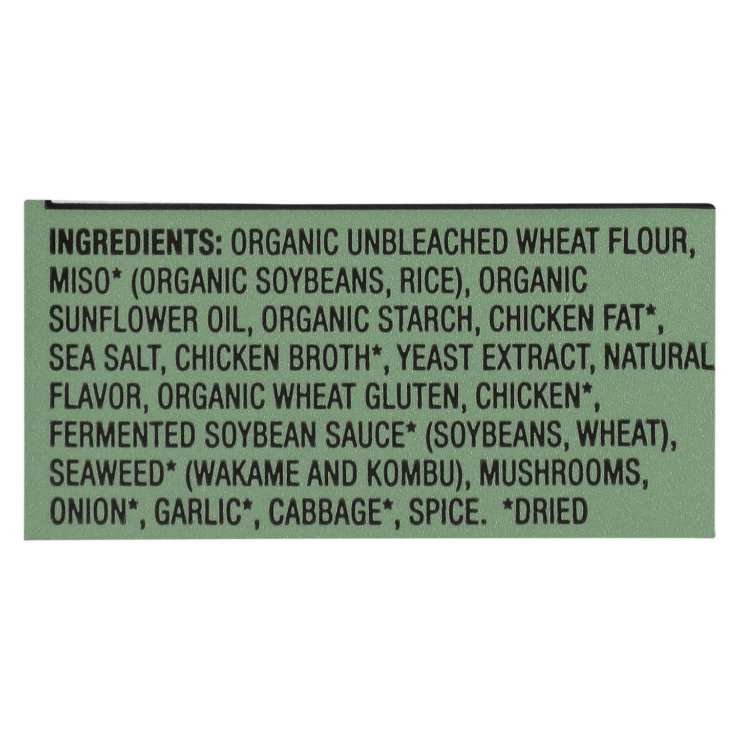 Mike's Mighty Good Savory Miso Ramen Soup - Case of 7 - 2.1 OZ