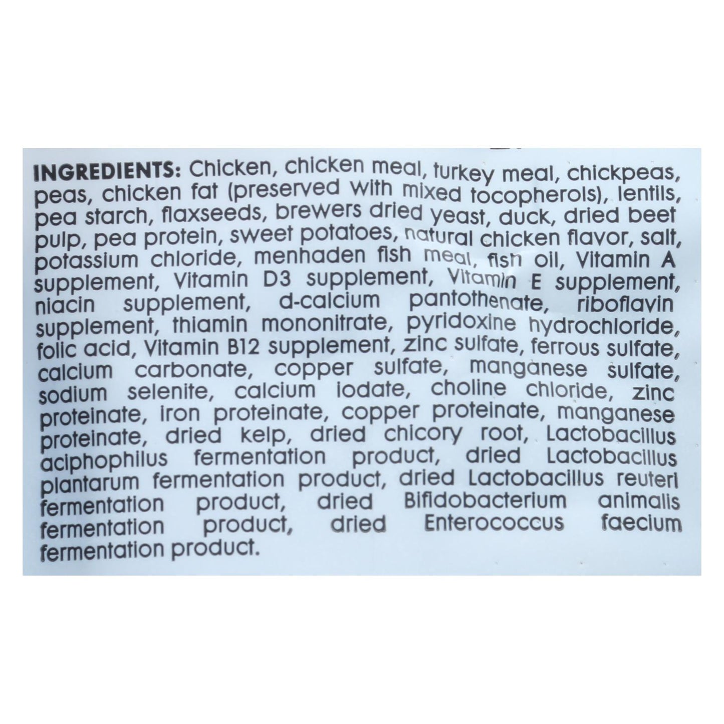 I And Love And You - Dog Kibble Chicken And Duck - Case of 4-4 LB