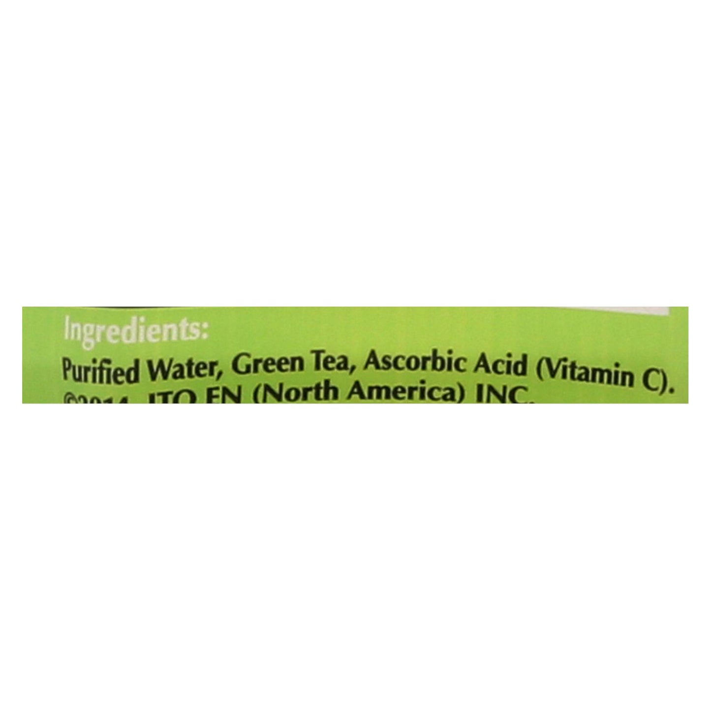 Ito En Oi Ocha Unsweetened Green Tea - Case of 6 - 2 LTR