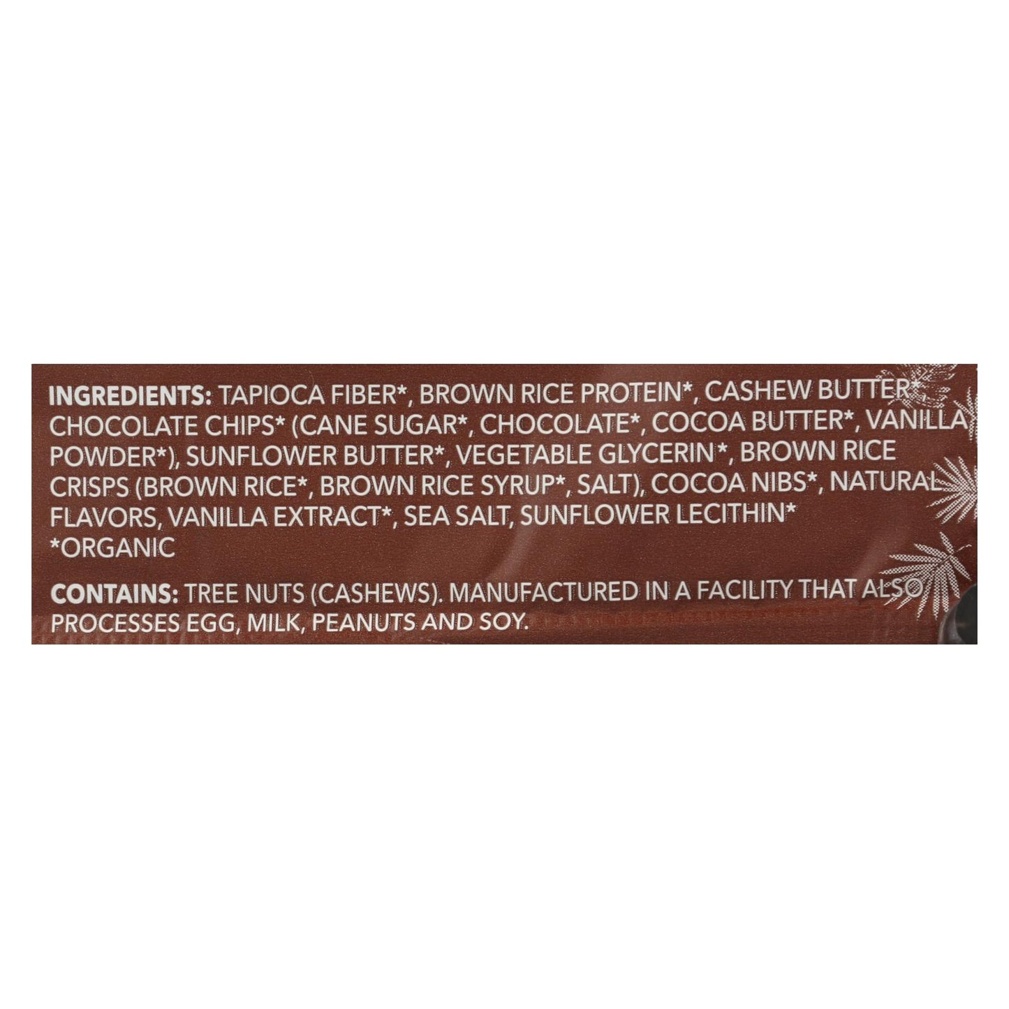 Aloha, Chocolate Chip Cookie Plant Protein Bar, Case Of 12, 1.98 oz
