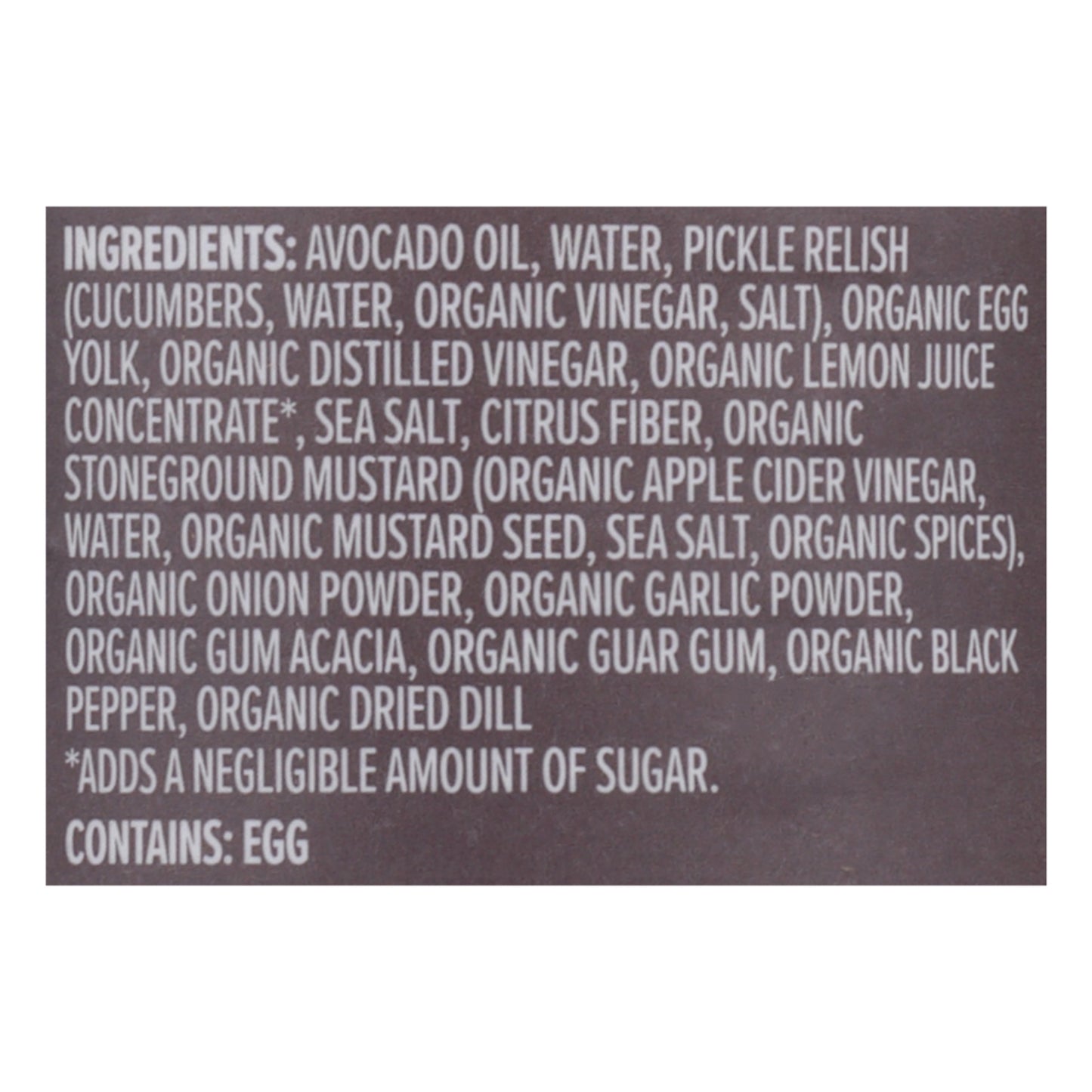 Primal Kitchen - Sauce Tartar - Case of 6-7.5 OZ