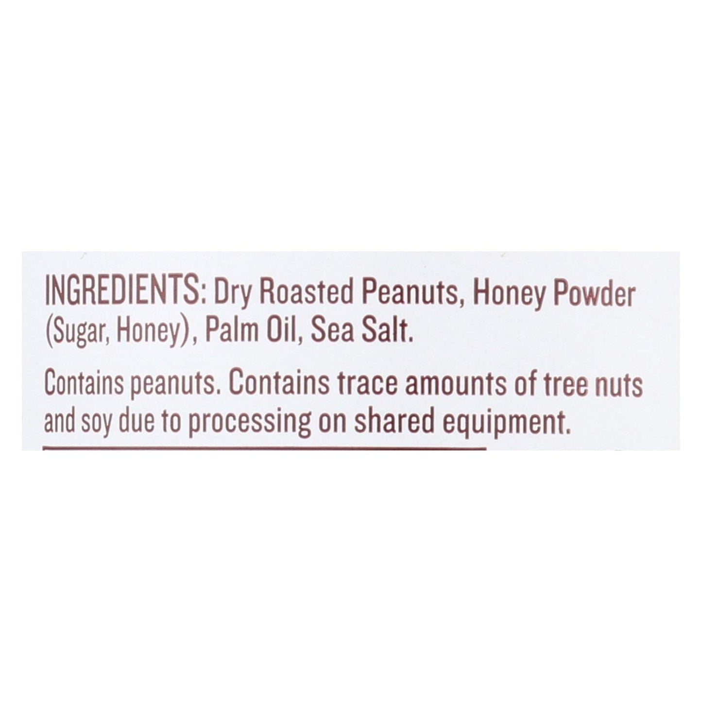 Justin's Nut Butter Peanut Butter - Honey - Case of 12 - 16 oz.
