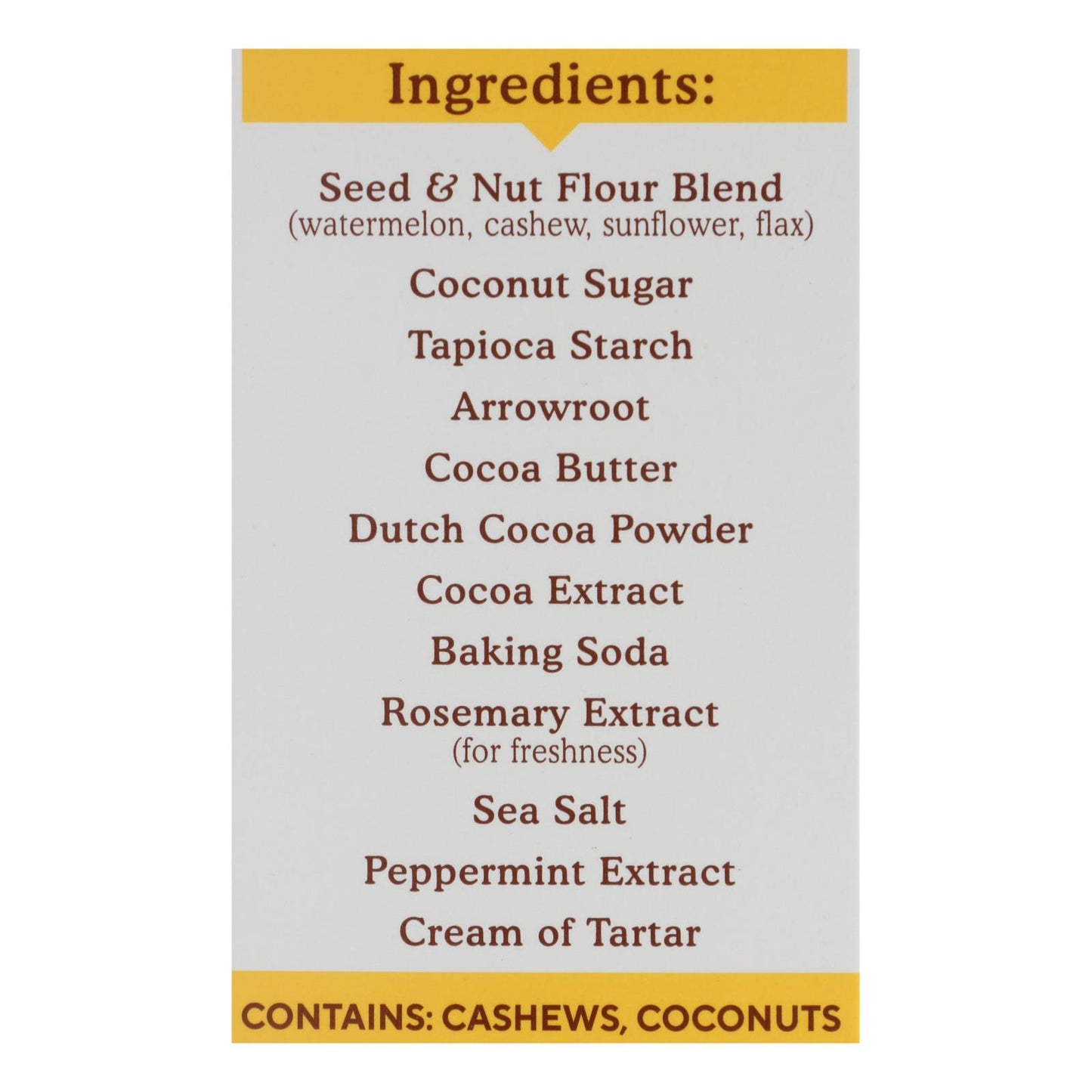 Simple Mills - Sweet Thins Chocolate Mint - Case of 6-4.25 OZ