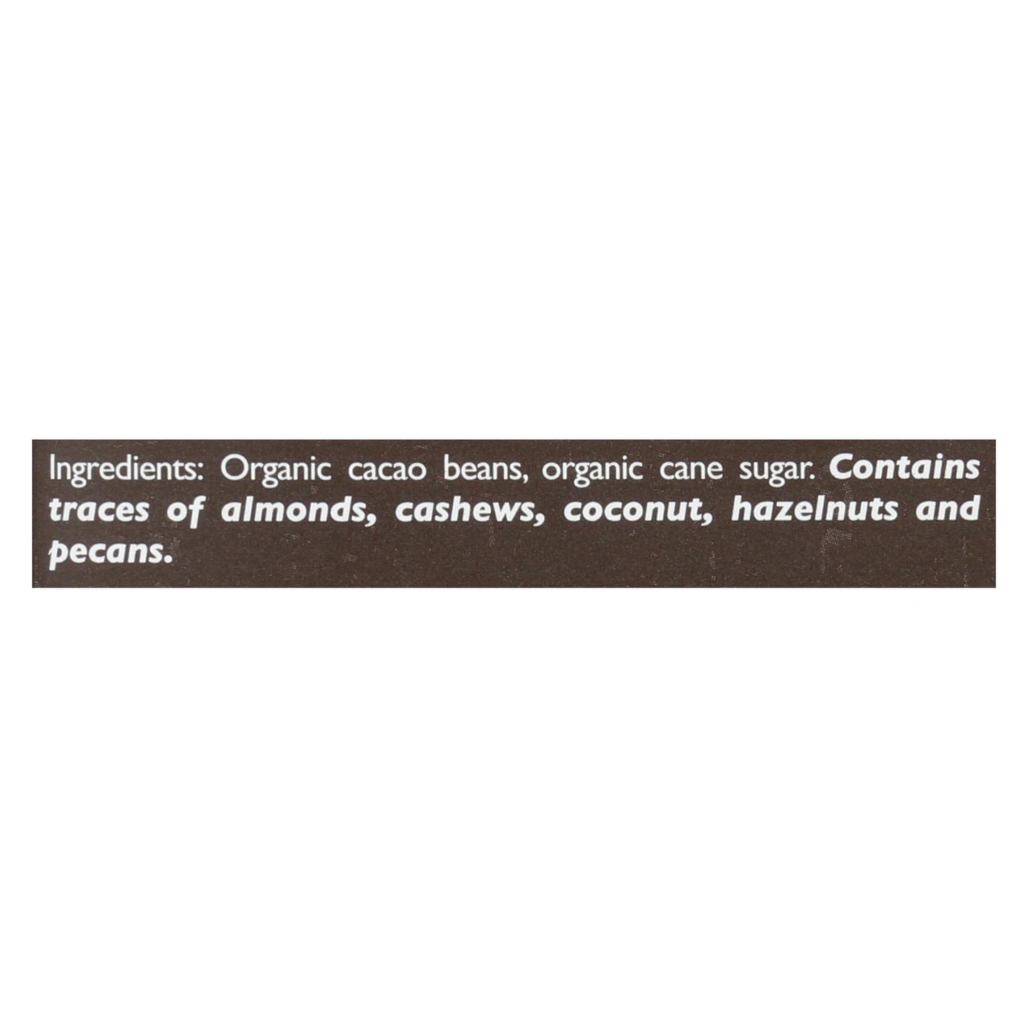 Taza Chocolate Stone Ground Organic Dark Chocolate Bar - Wicked Dark - Case of 10 - 2.5 oz.