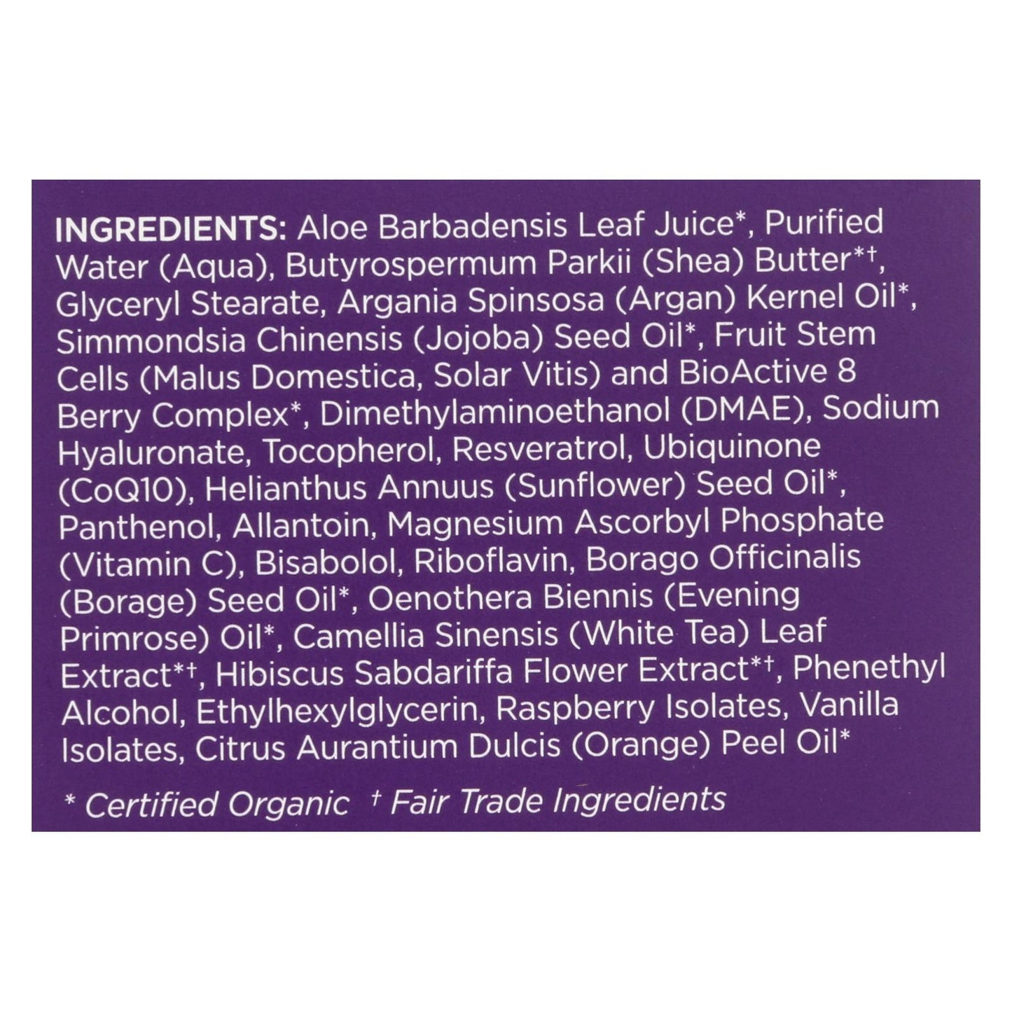 Andalou Naturals Age-Defying Hyaluronic DMAE Lift and Firm Cream - 1.7 fl oz