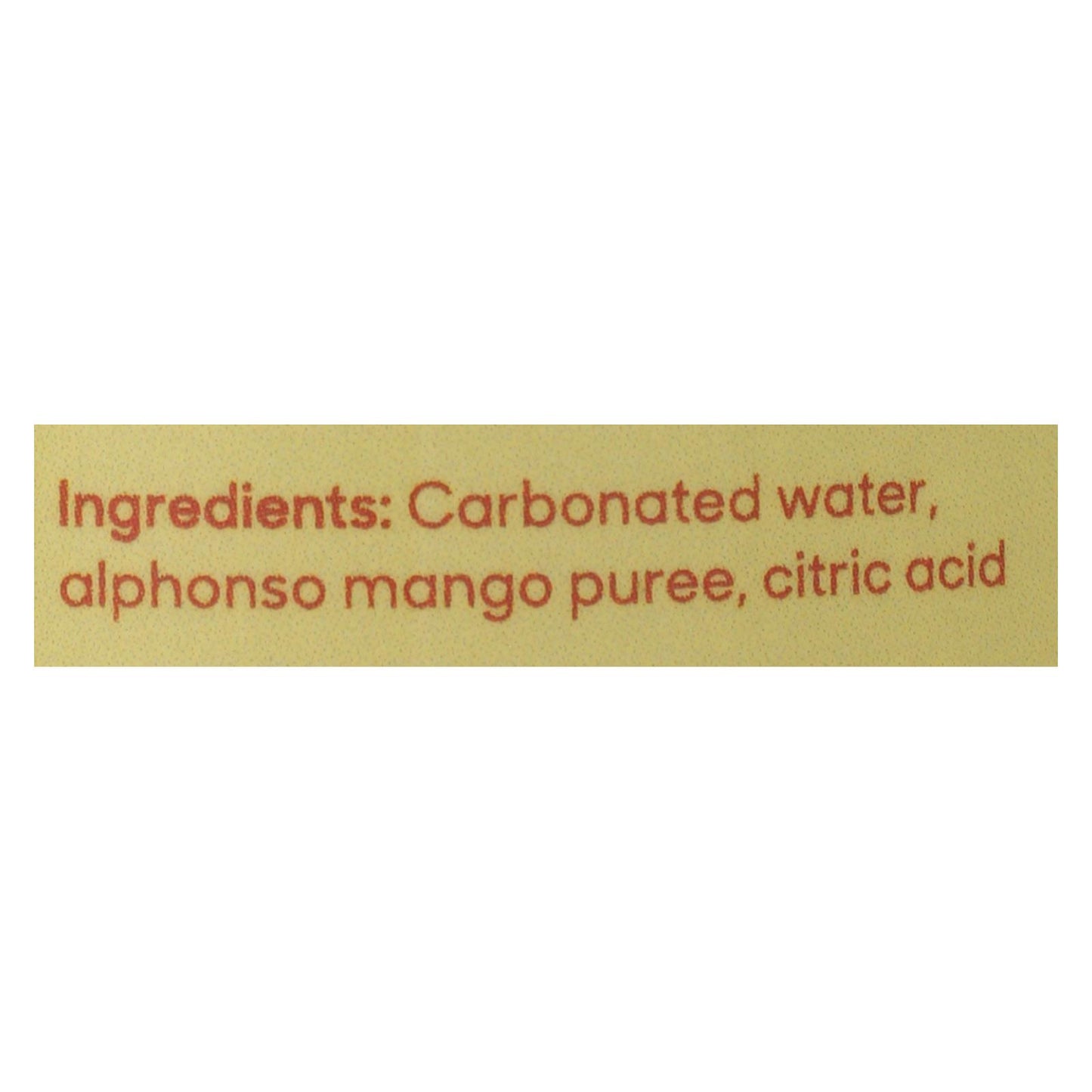 Sanzo - Sparkling Water Alphonso Mango - Case of 12-12 FZ