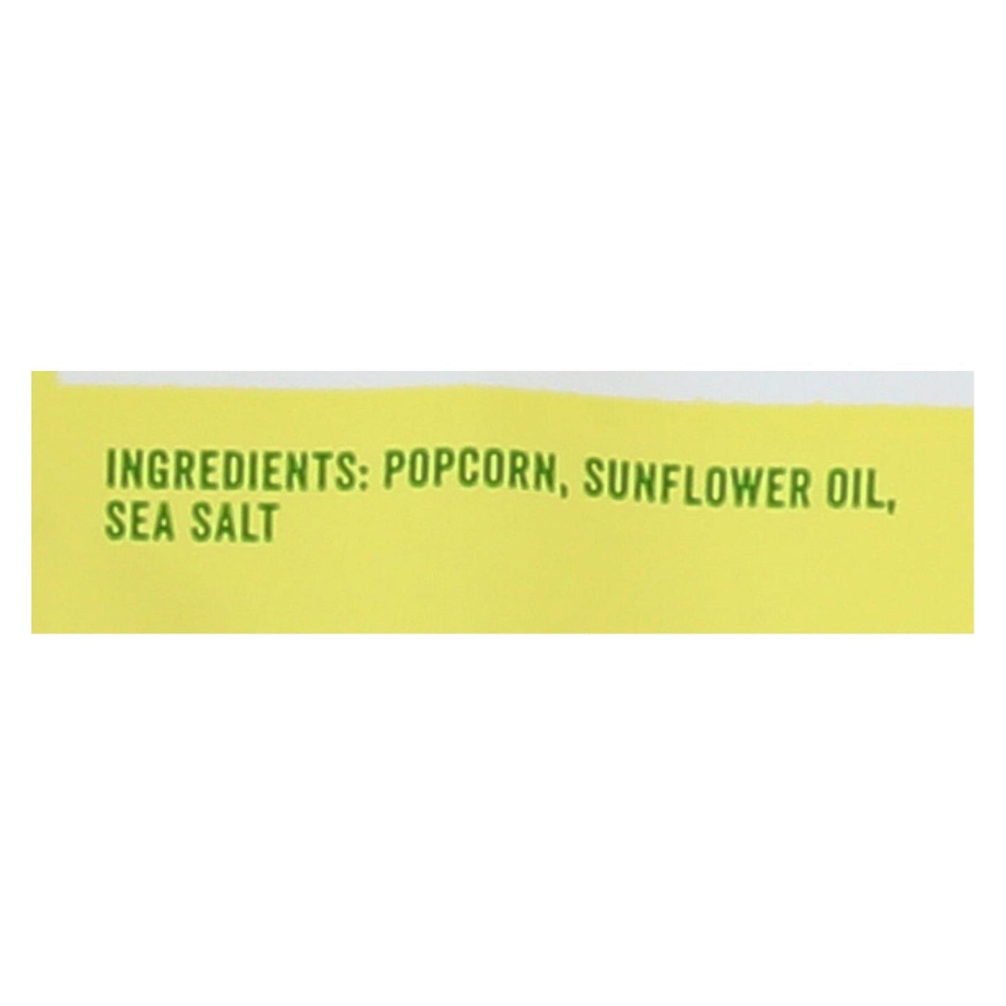 Angie's Kettle Corn Boom Chicka Pop Sea Salt Popcorn - Case of 12 - 4.8 oz.