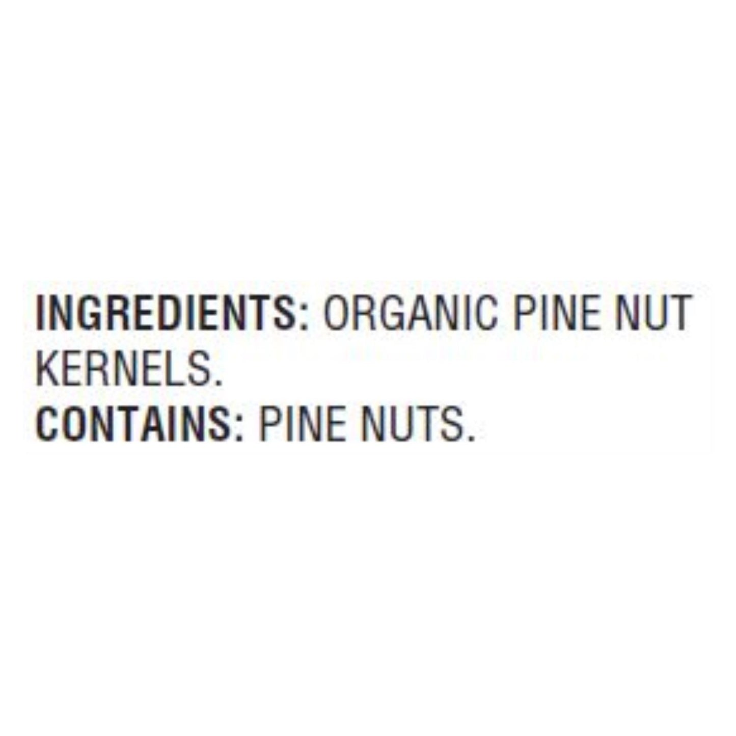 Woodstock Foods, Organic Pine Nuts, Case Of 8, 6 oz