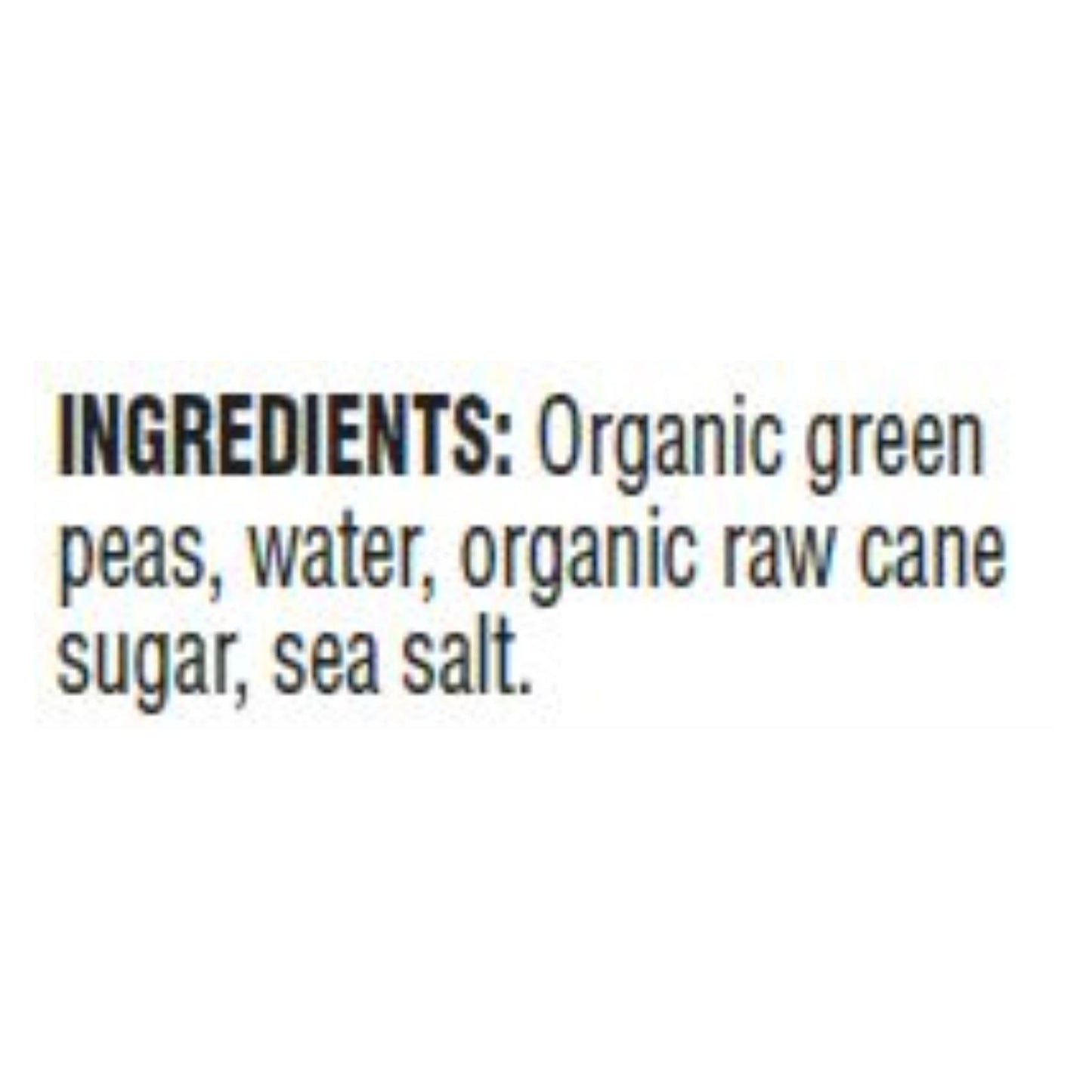 Field Day Sweet Peas - Organic - Green - 15 oz - case of 12
