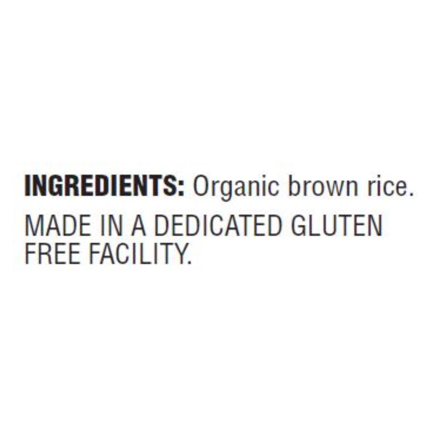Field Day Pasta - Organic - Brown Rice - Spaghetti - 12 oz - case of 12