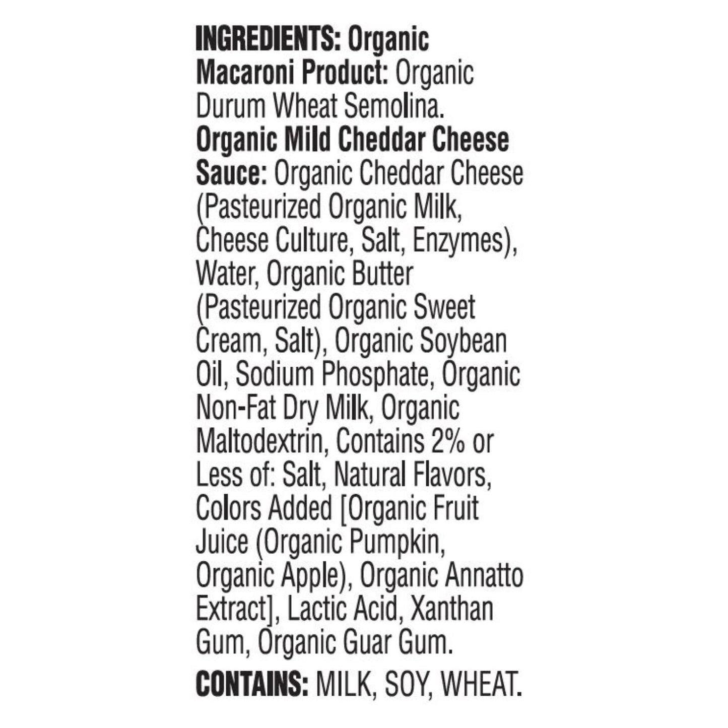 Field Day Macaroni and Cheese - Organic - Deluxe - Mild Cheddar - 6 oz - case of 12